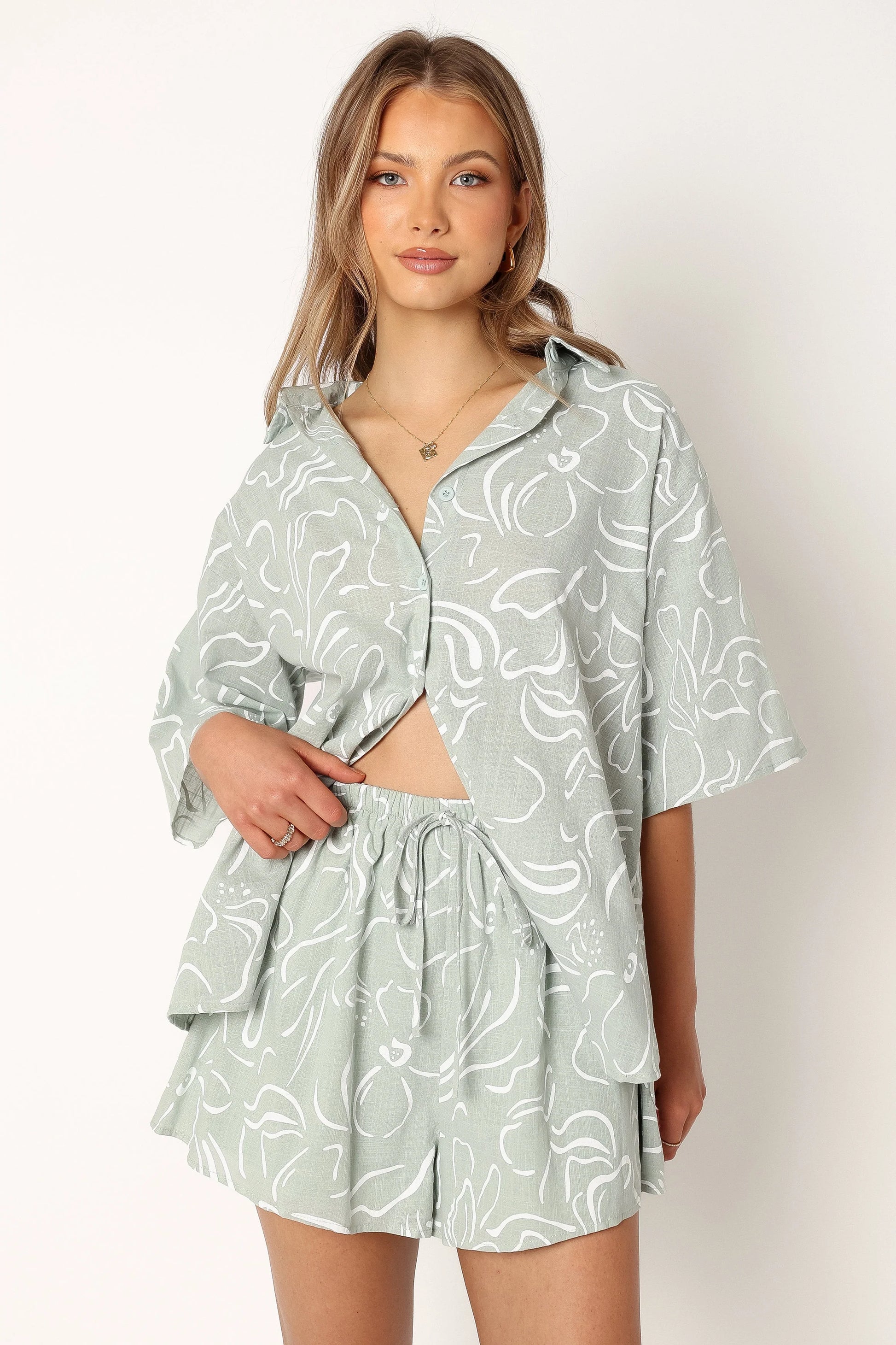Fiorelli Short Set - Sage