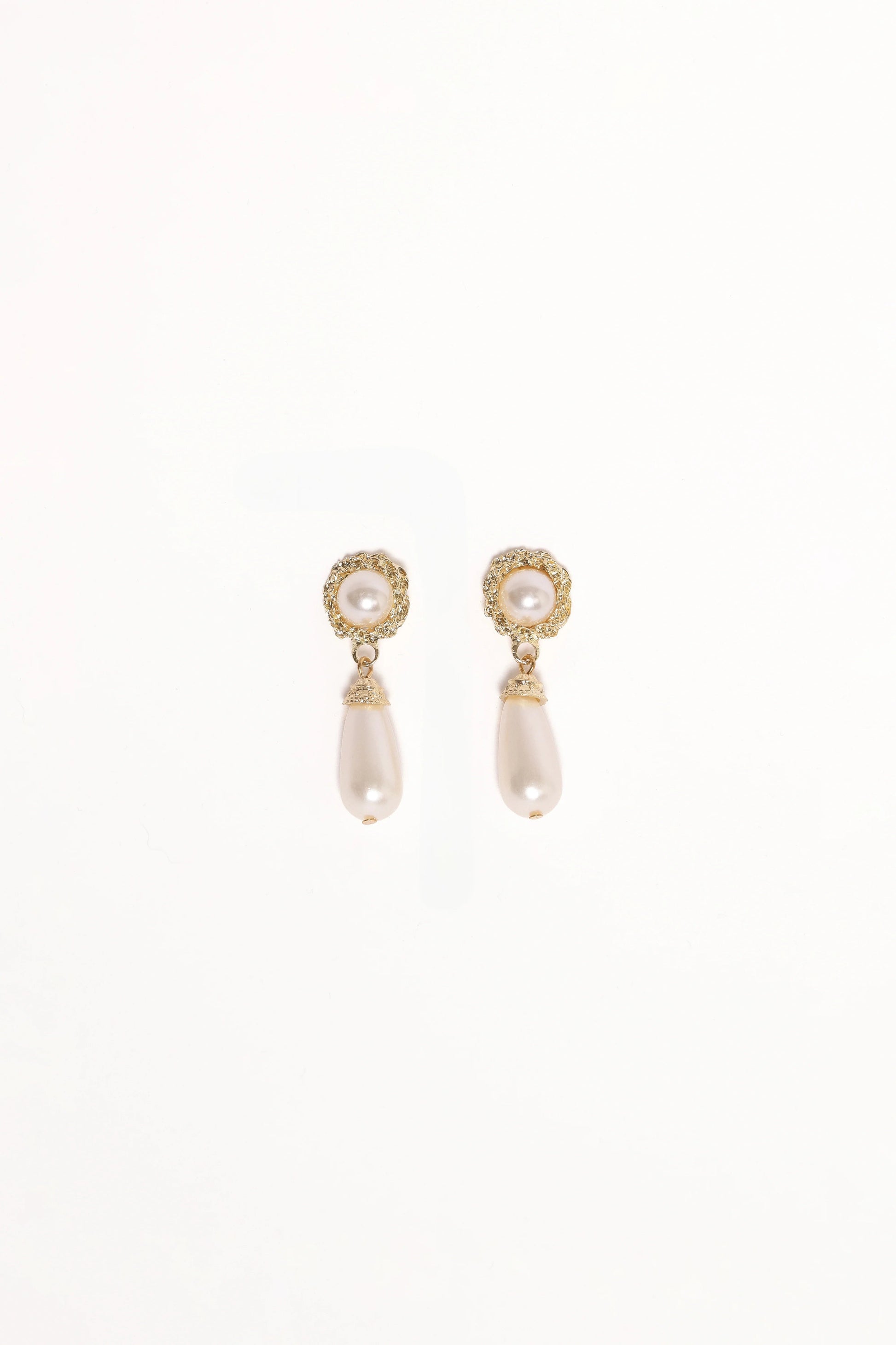 Estelle Earrings - Gold/Pearl