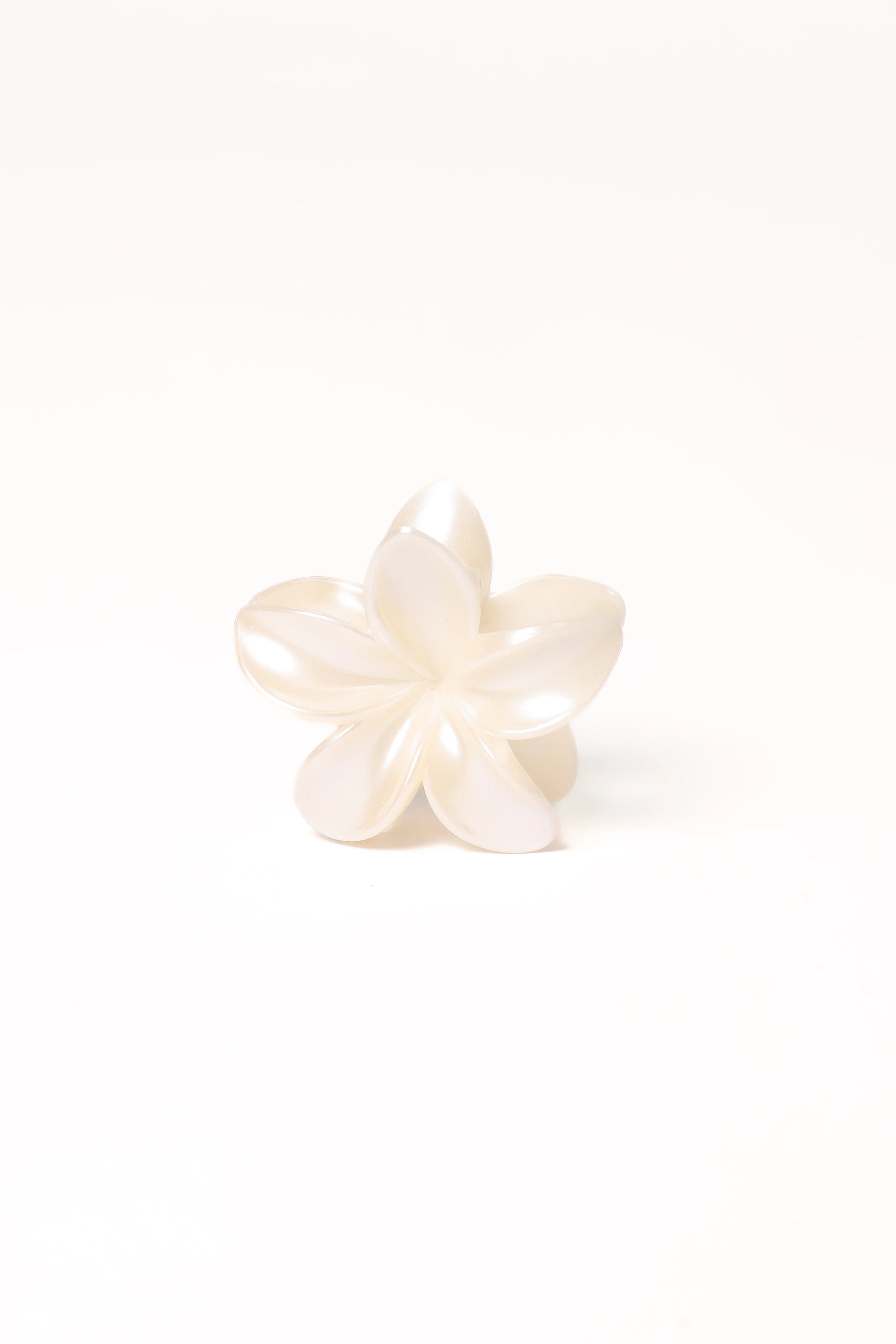 Tiarne Hair Clip - White