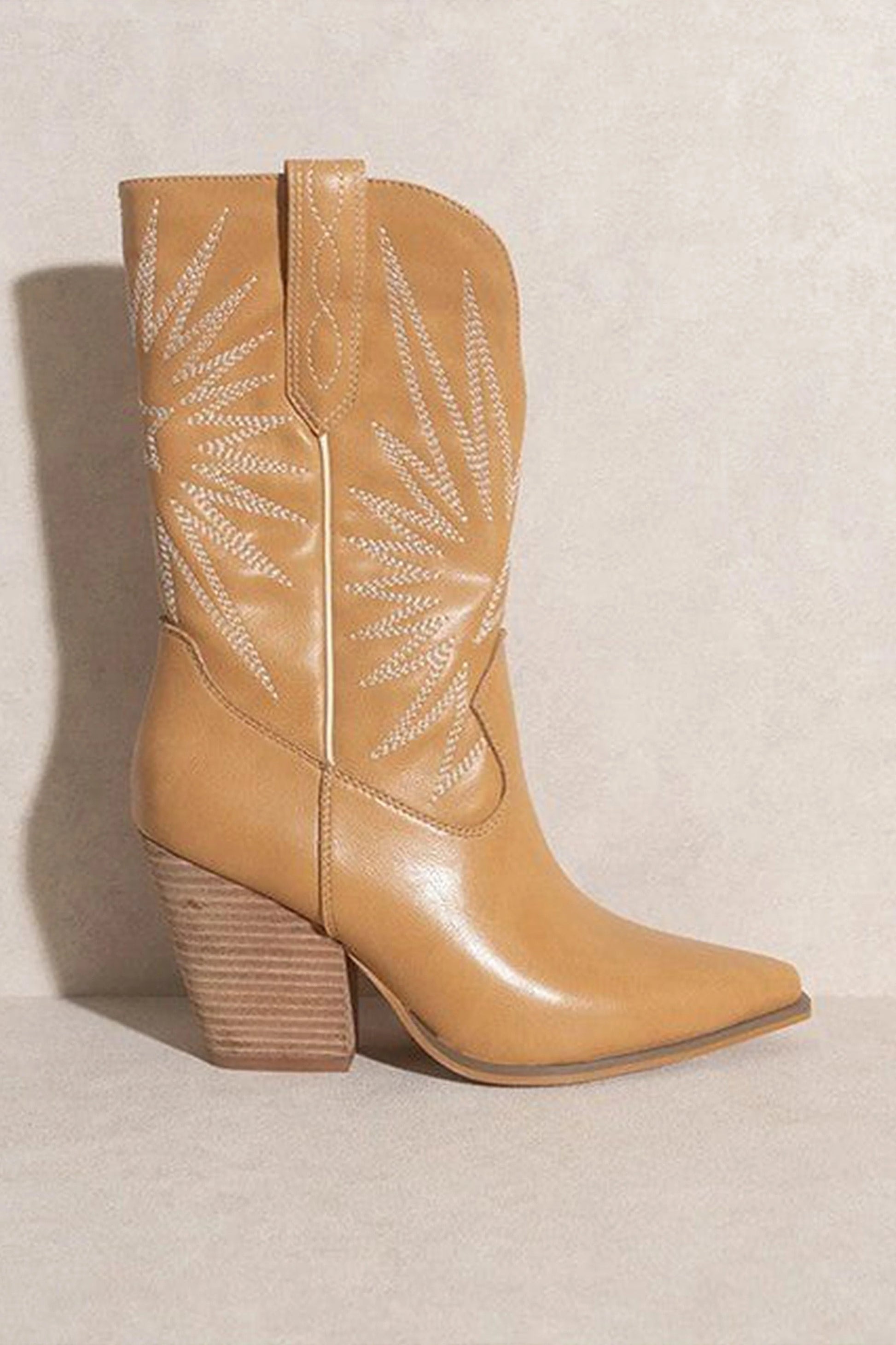 Emersyn Western Boot - Tan
