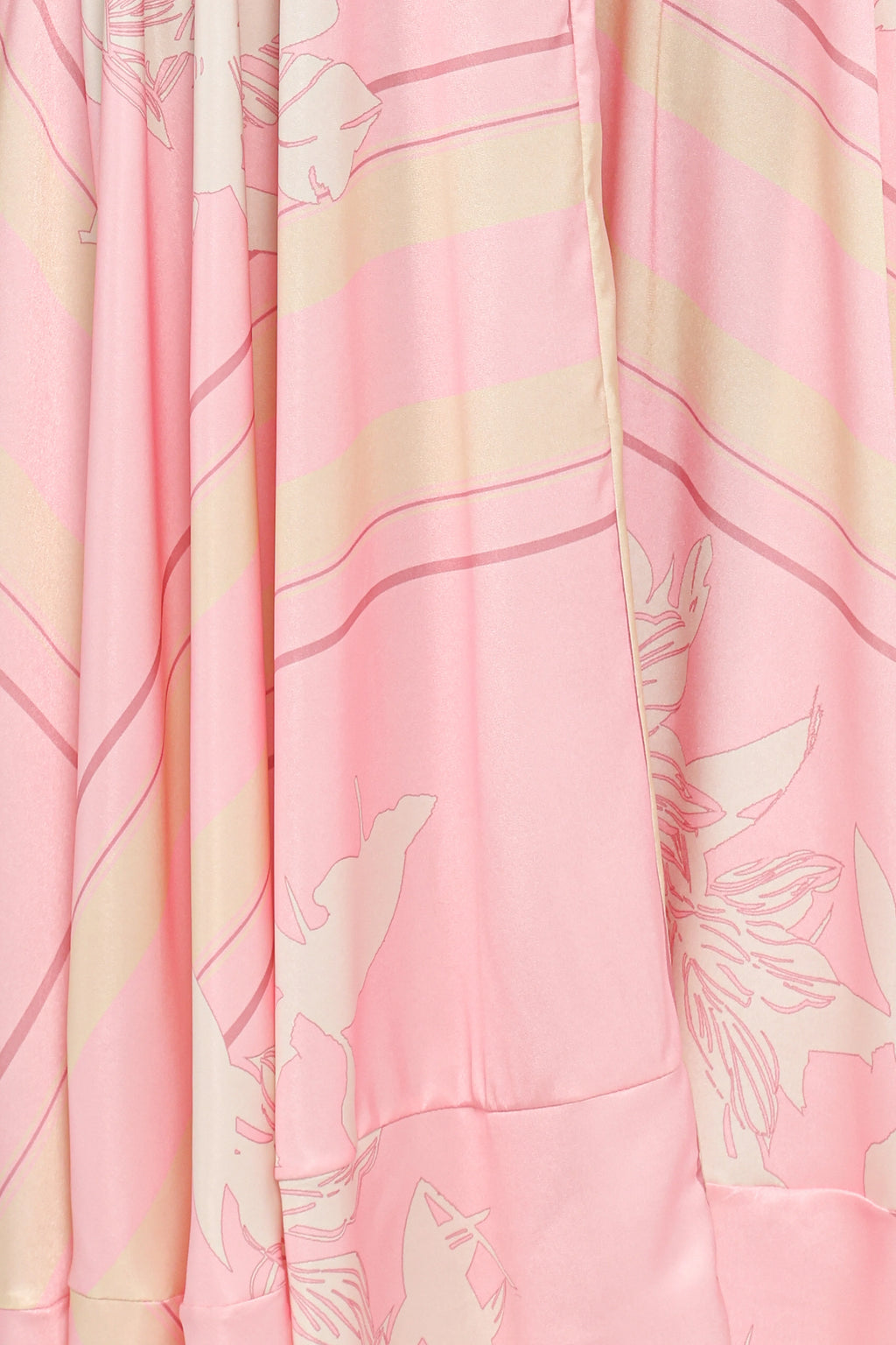 Elanor Maxi Dress - Pink Print