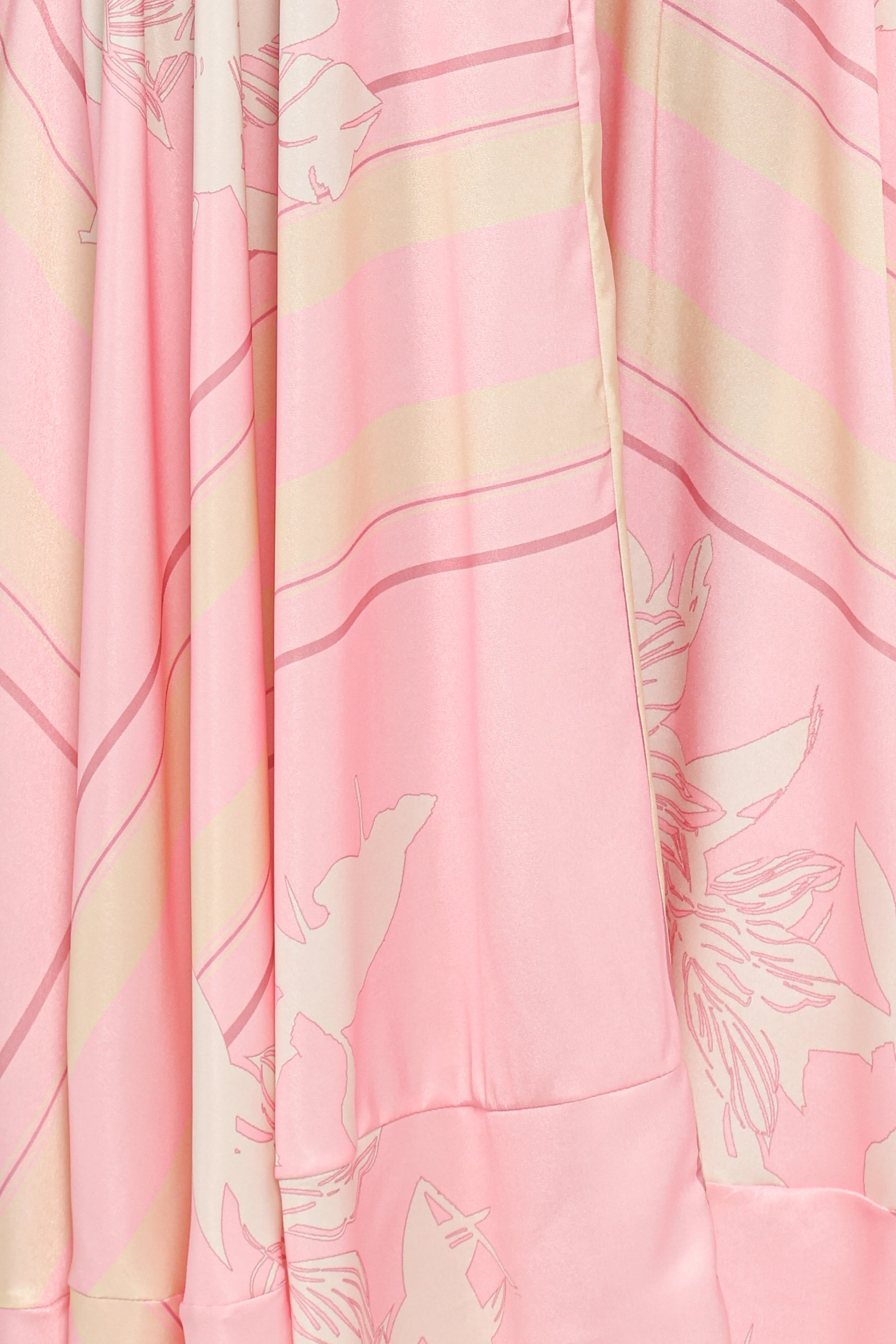 Elanor Maxi Dress - Pink Print