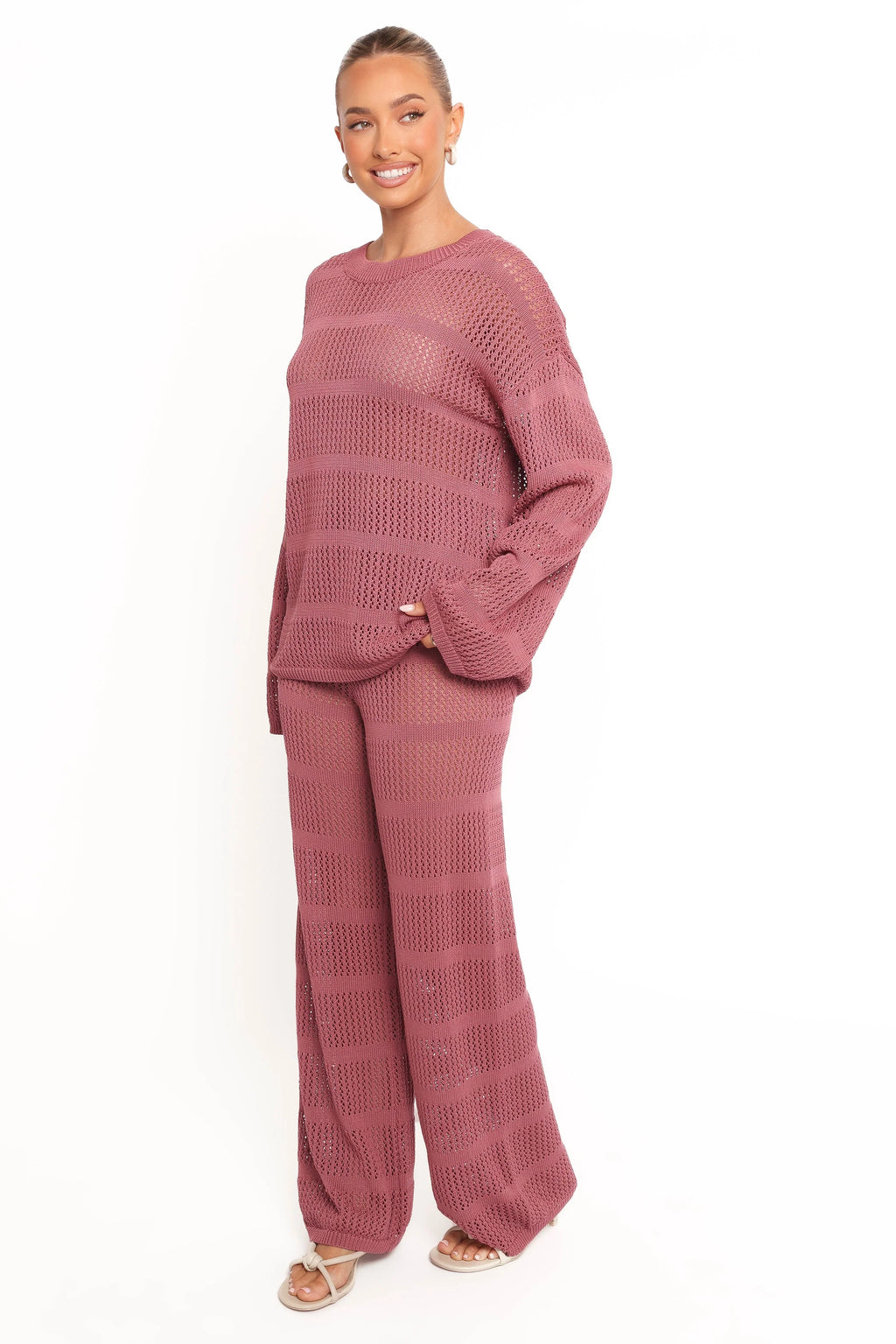 Crawford Pant - Rose