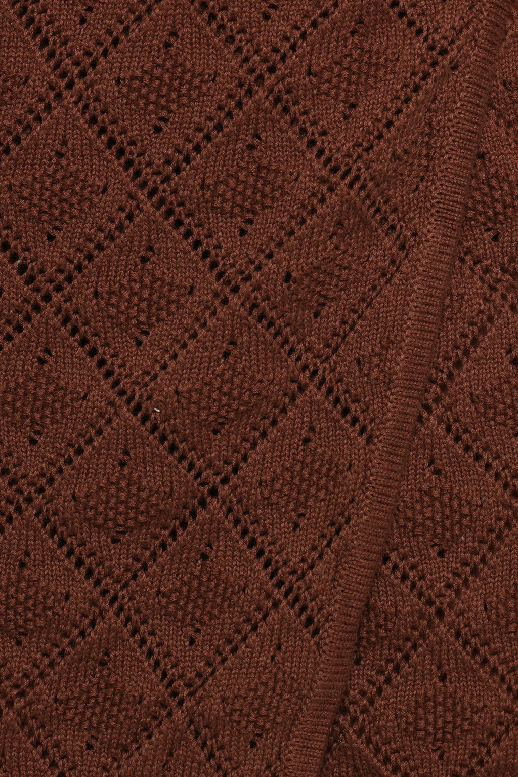 Palma Knit Mini Skirt - Chocolate