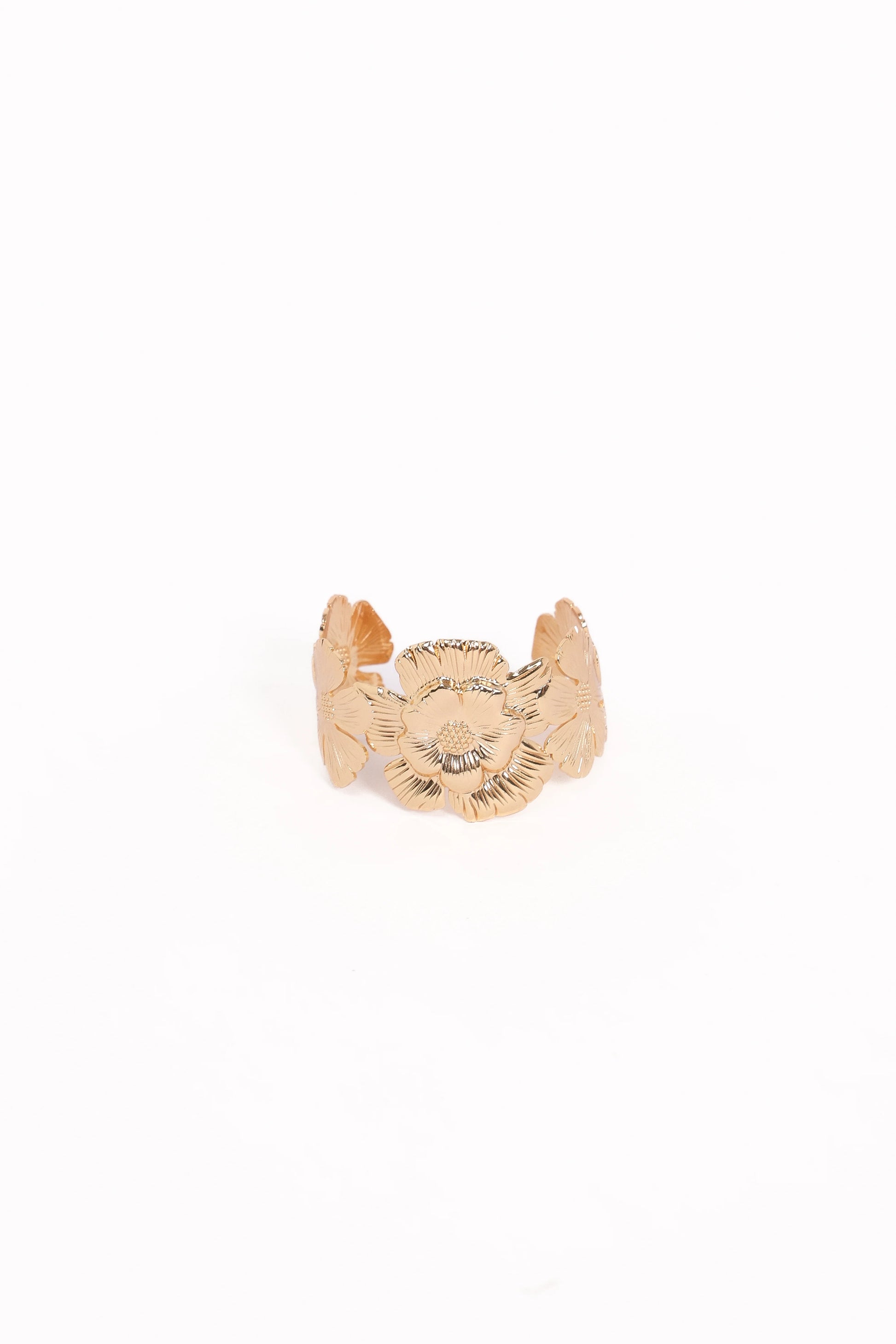 Bloom Cuff Bracelet - Gold