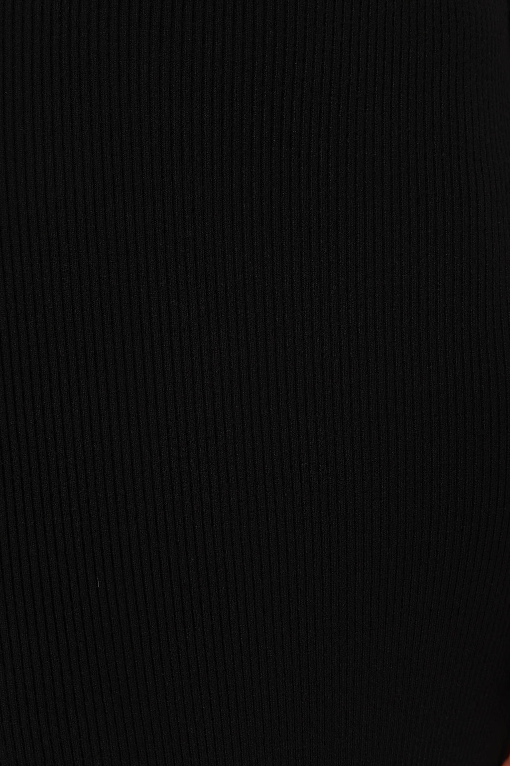 Jonah Long Sleeve Midi Dress - Black
