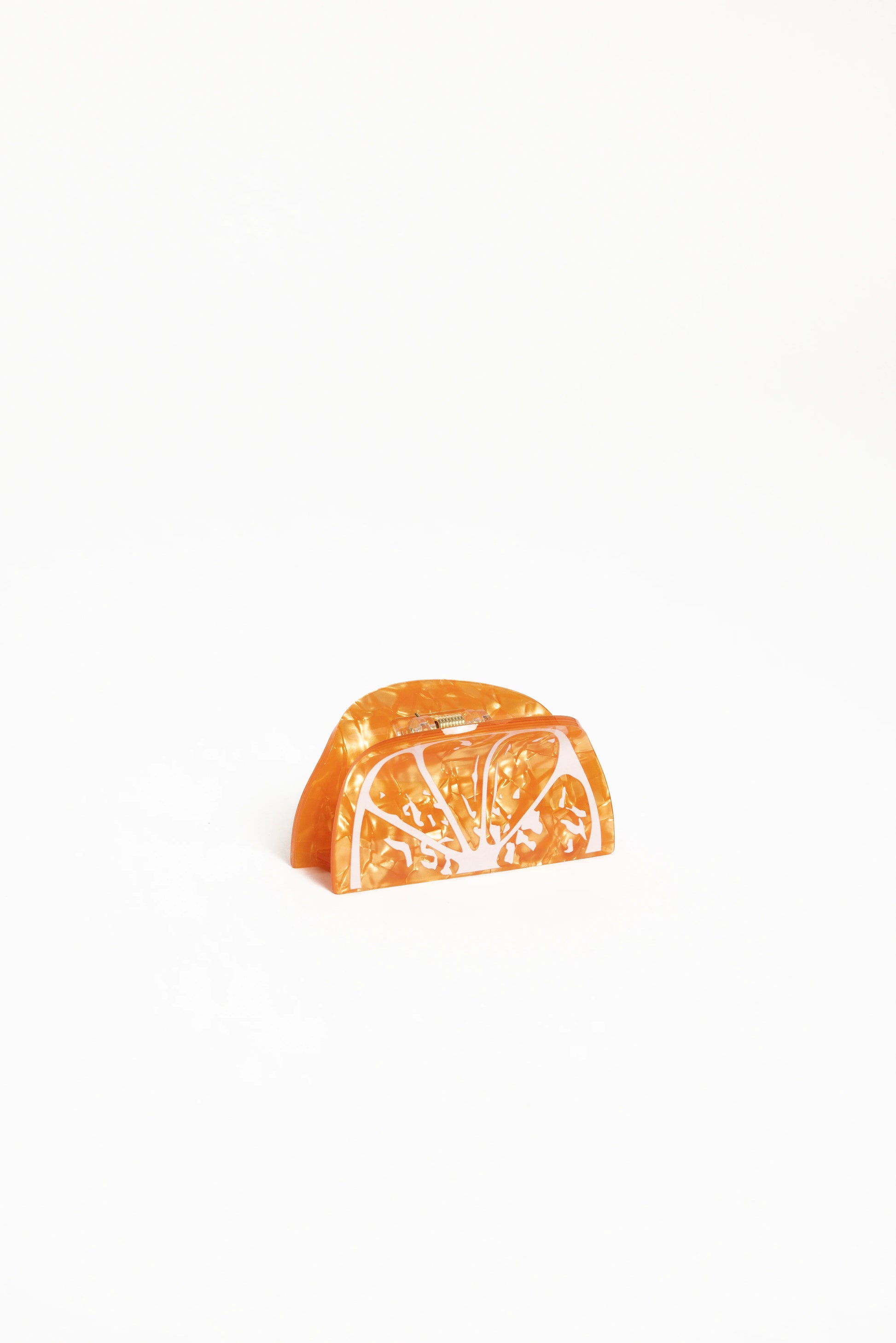 Clem Hair Clip - Orange