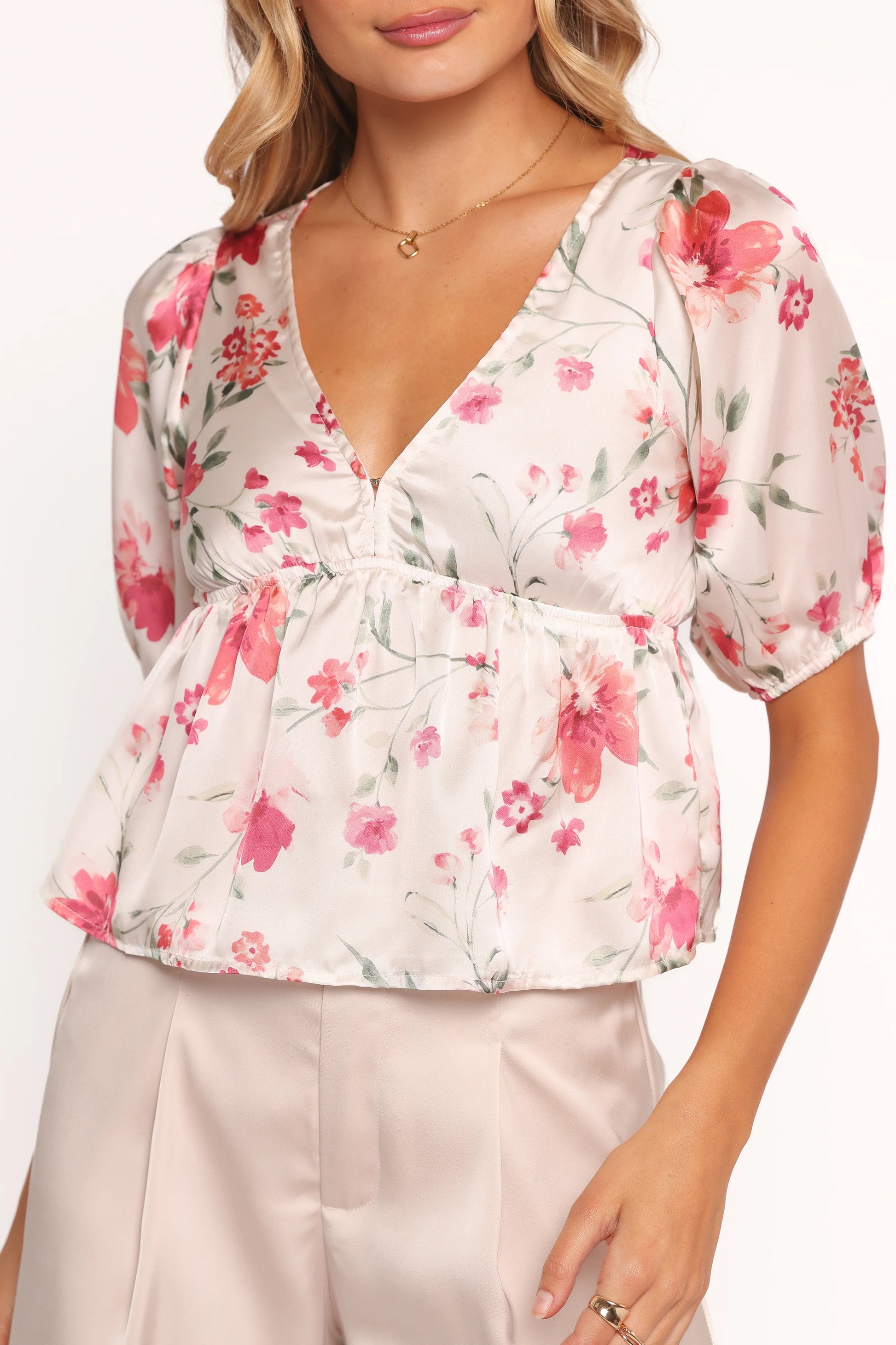 Tove Top - Cameo Floral