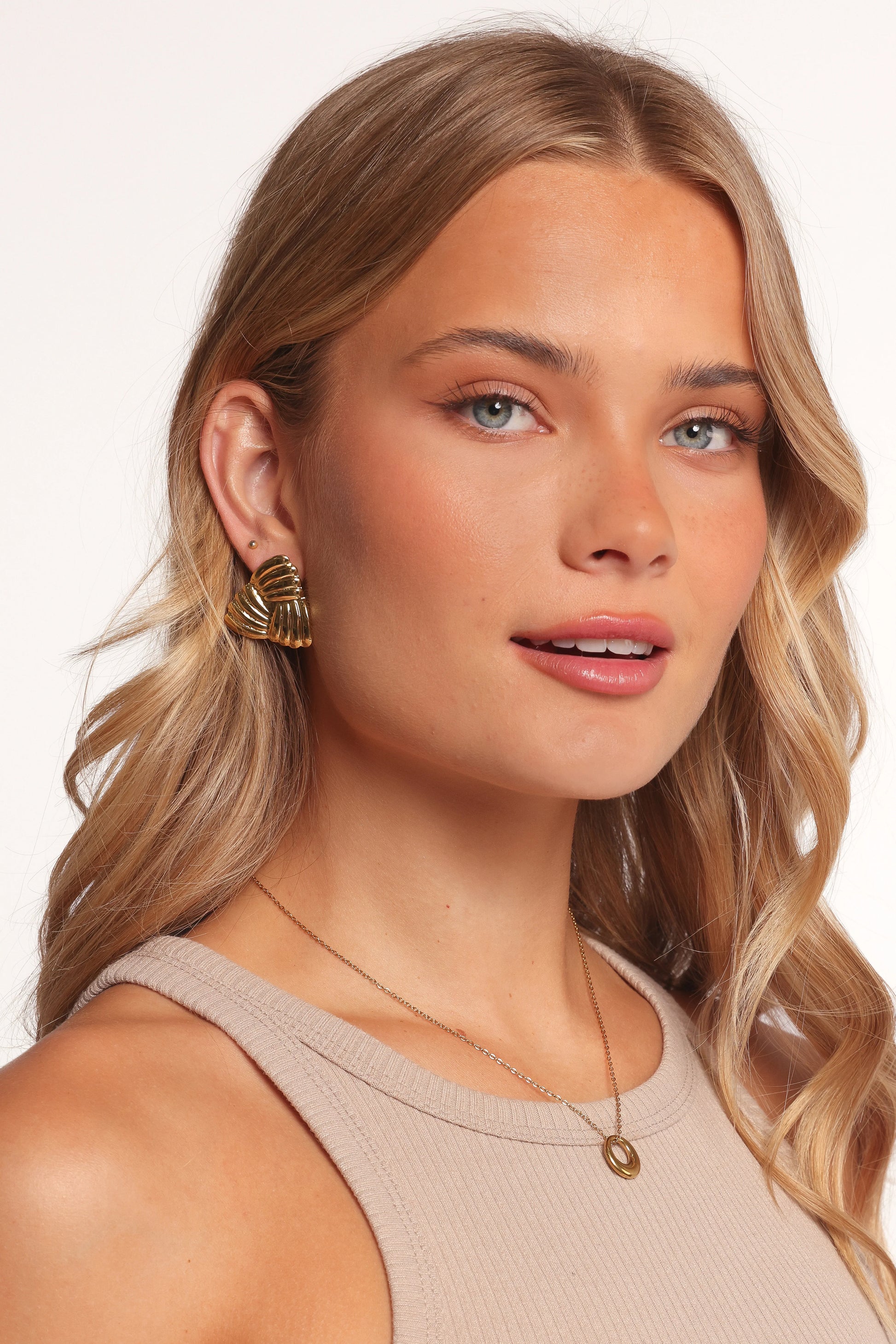 Katana Earrings - Gold