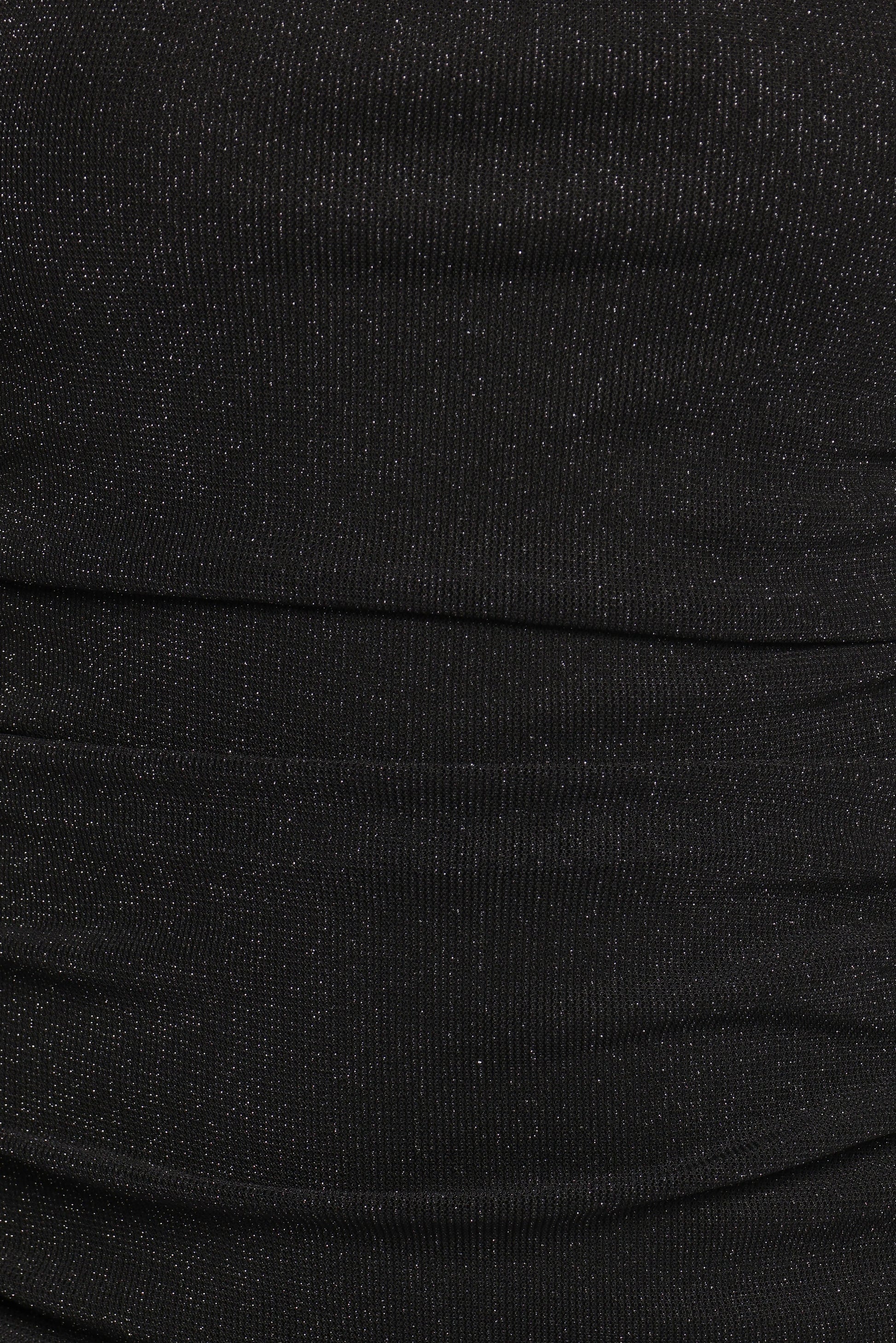 Seville Strapless Mini Dress - Black