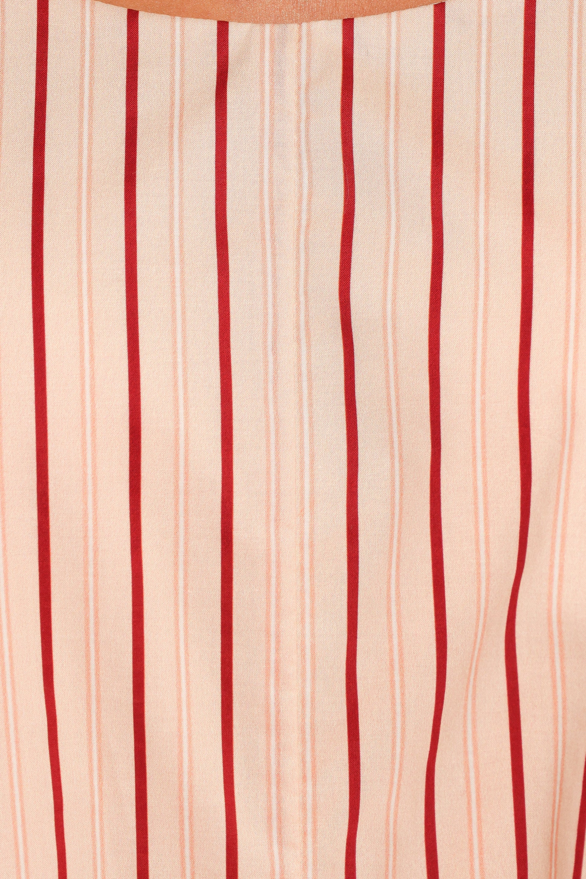 Scobbie Playsuit - Pink Stripe