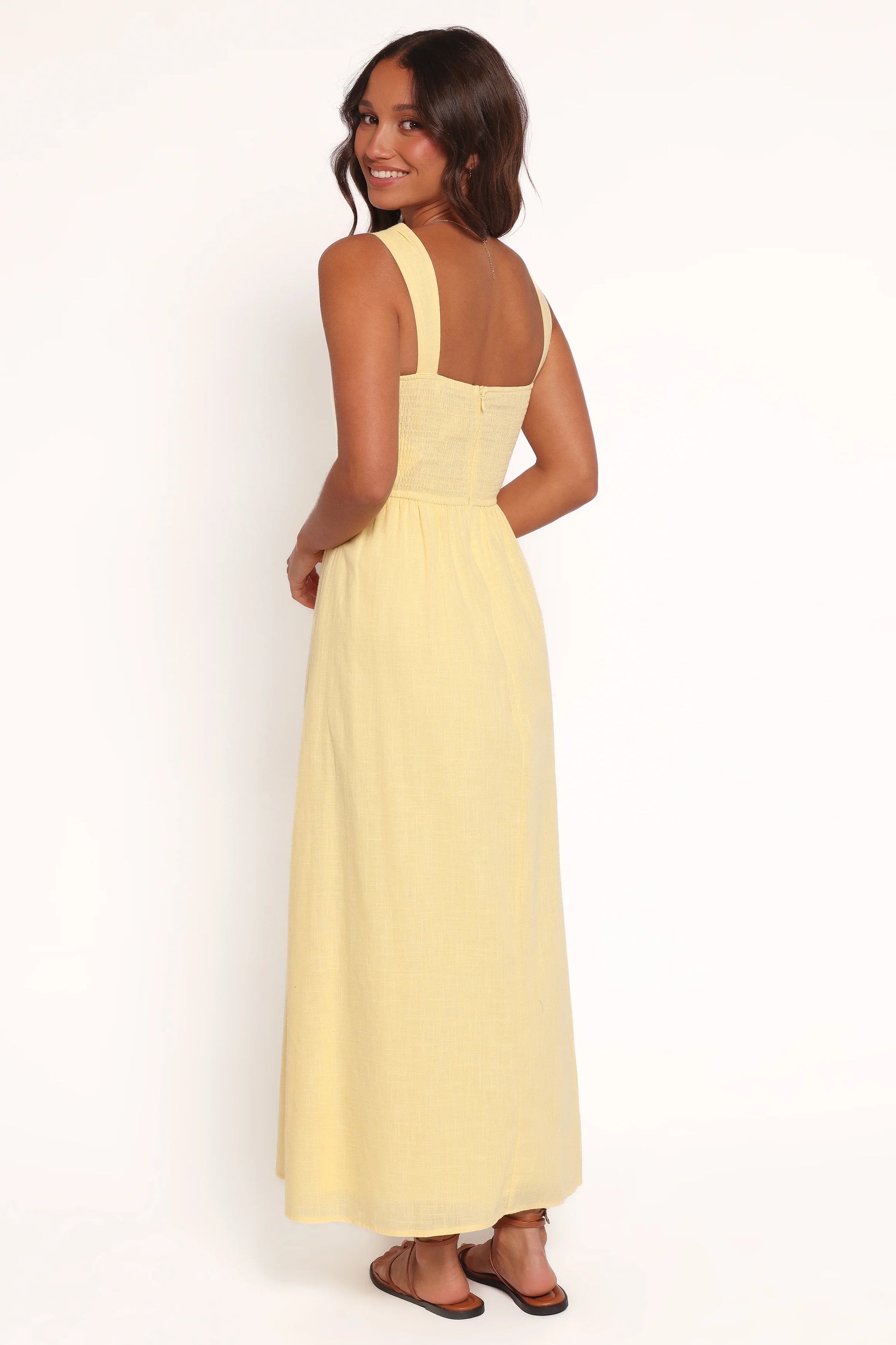 Caty Maxi Dress - Yellow