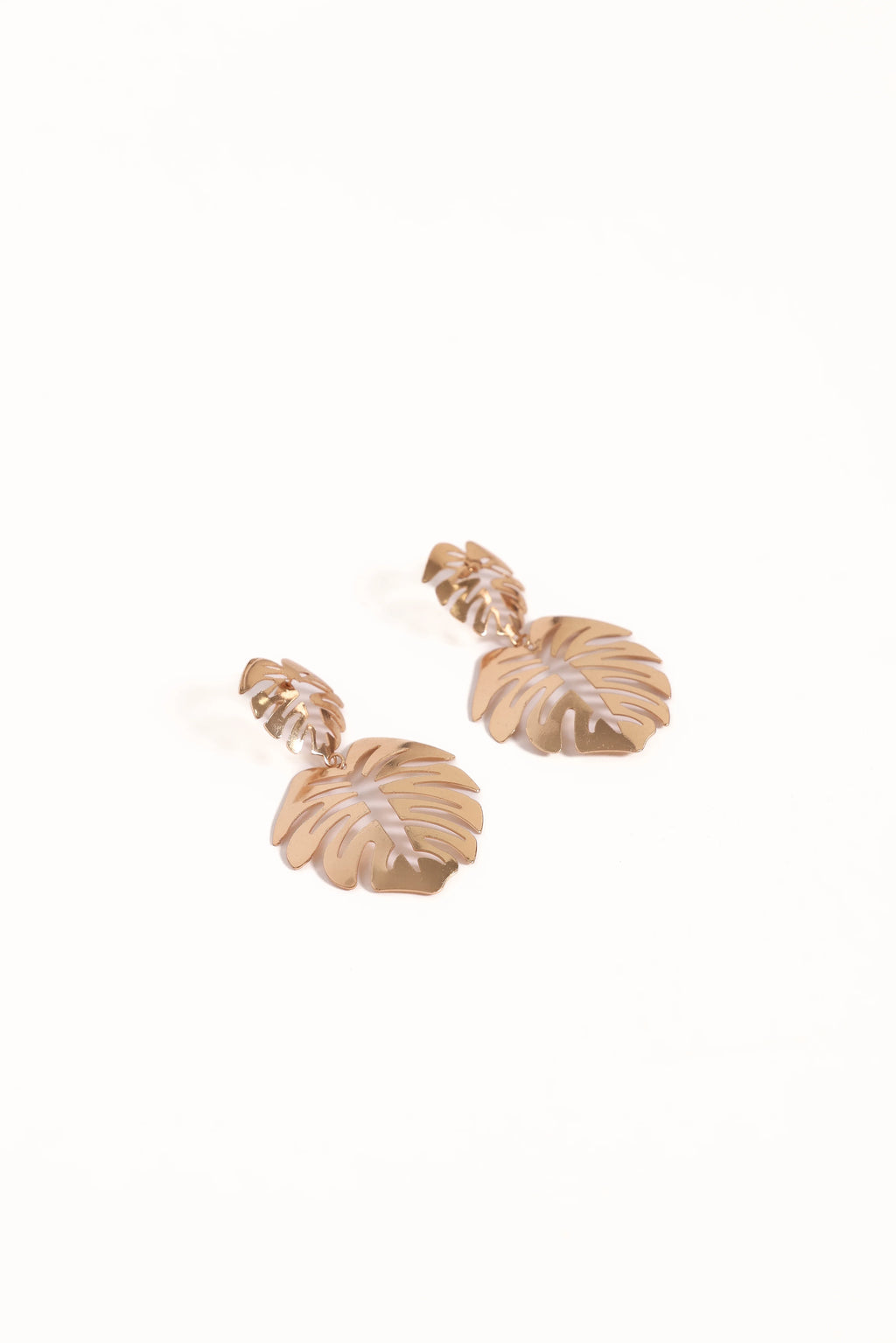 Palm Earrings - Gold