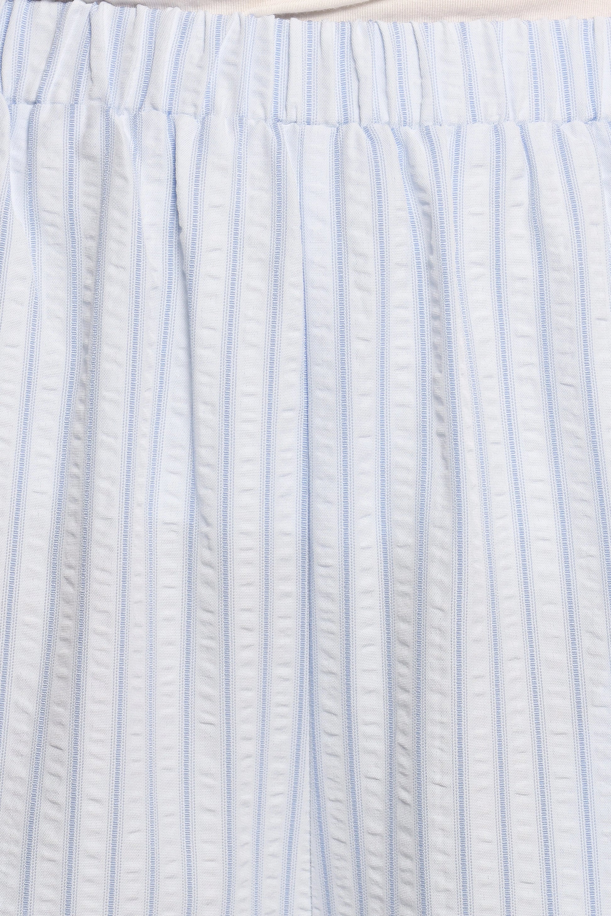Peyton Striped Pant - Blue