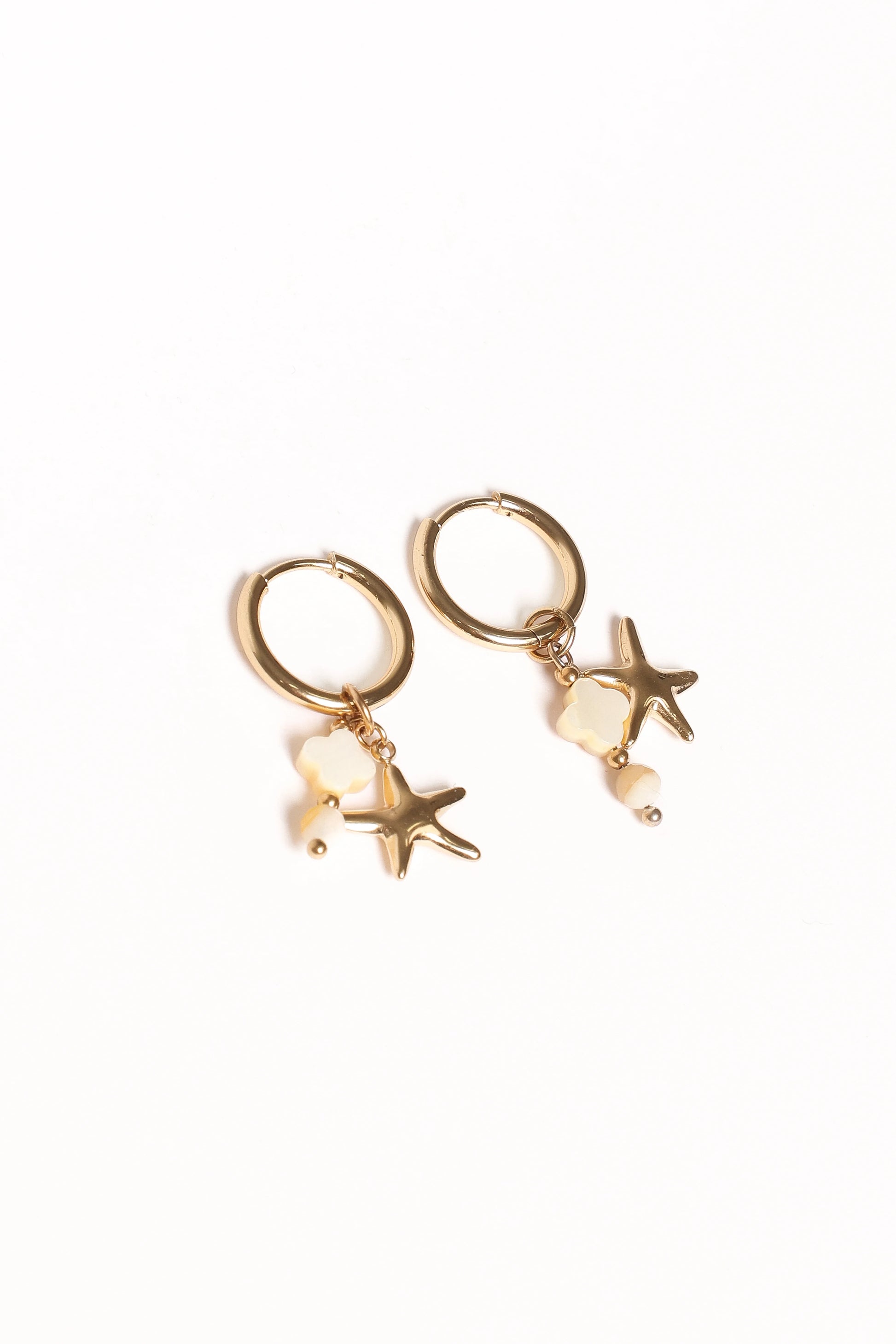 Catania Charm Earrings - Gold