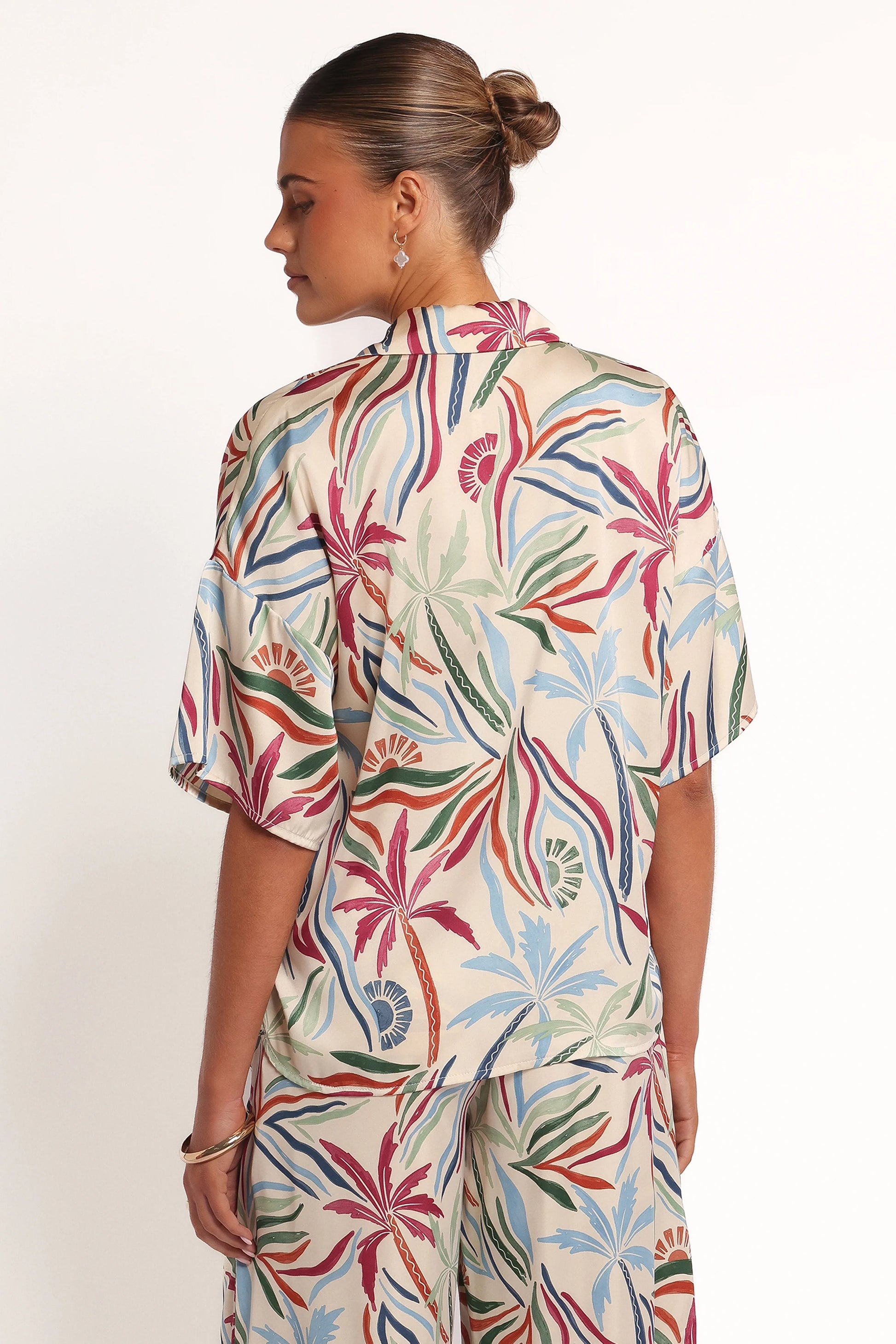 Illoura Short Sleeve Shirt - Tahitian Tide