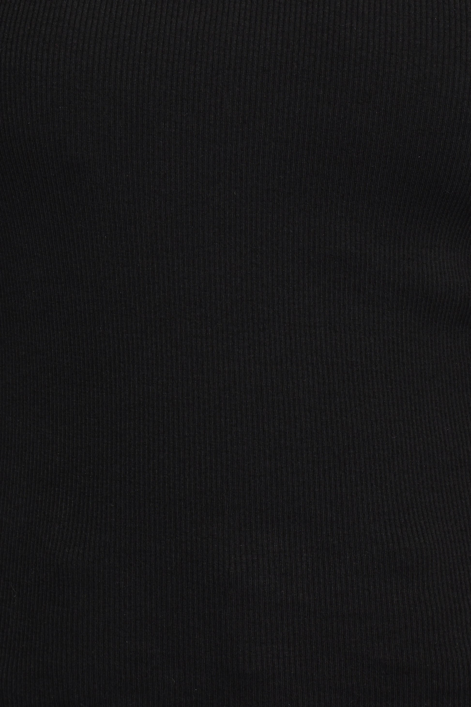 Nysa One Shoulder Top - Black