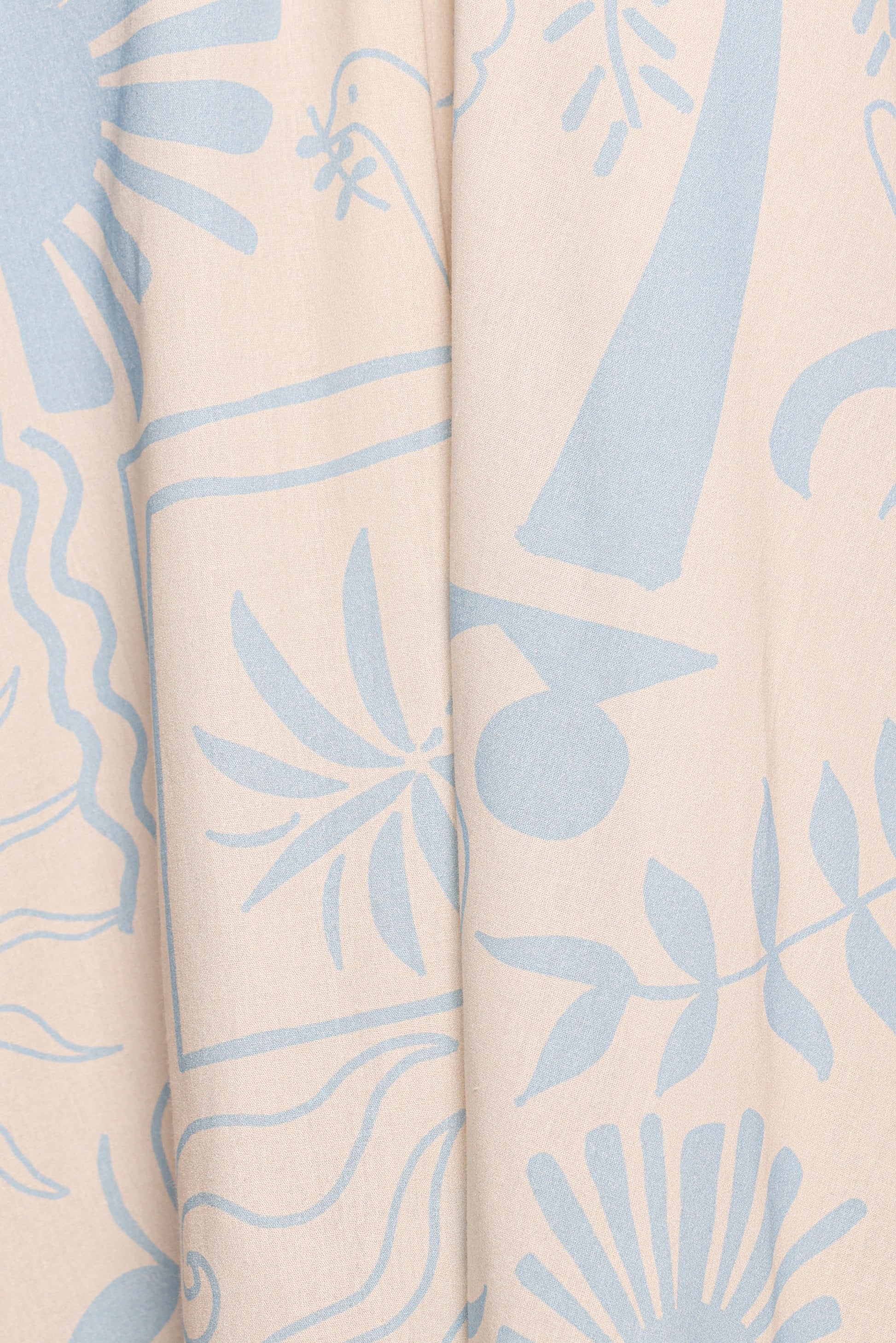 Elira Mini Dress - Blue Soleil