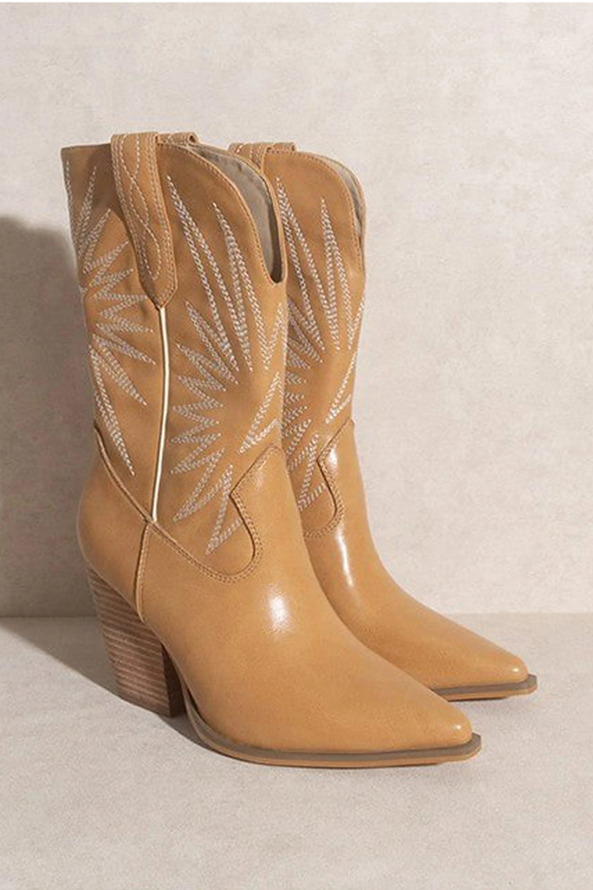 Emersyn Western Boot - Tan