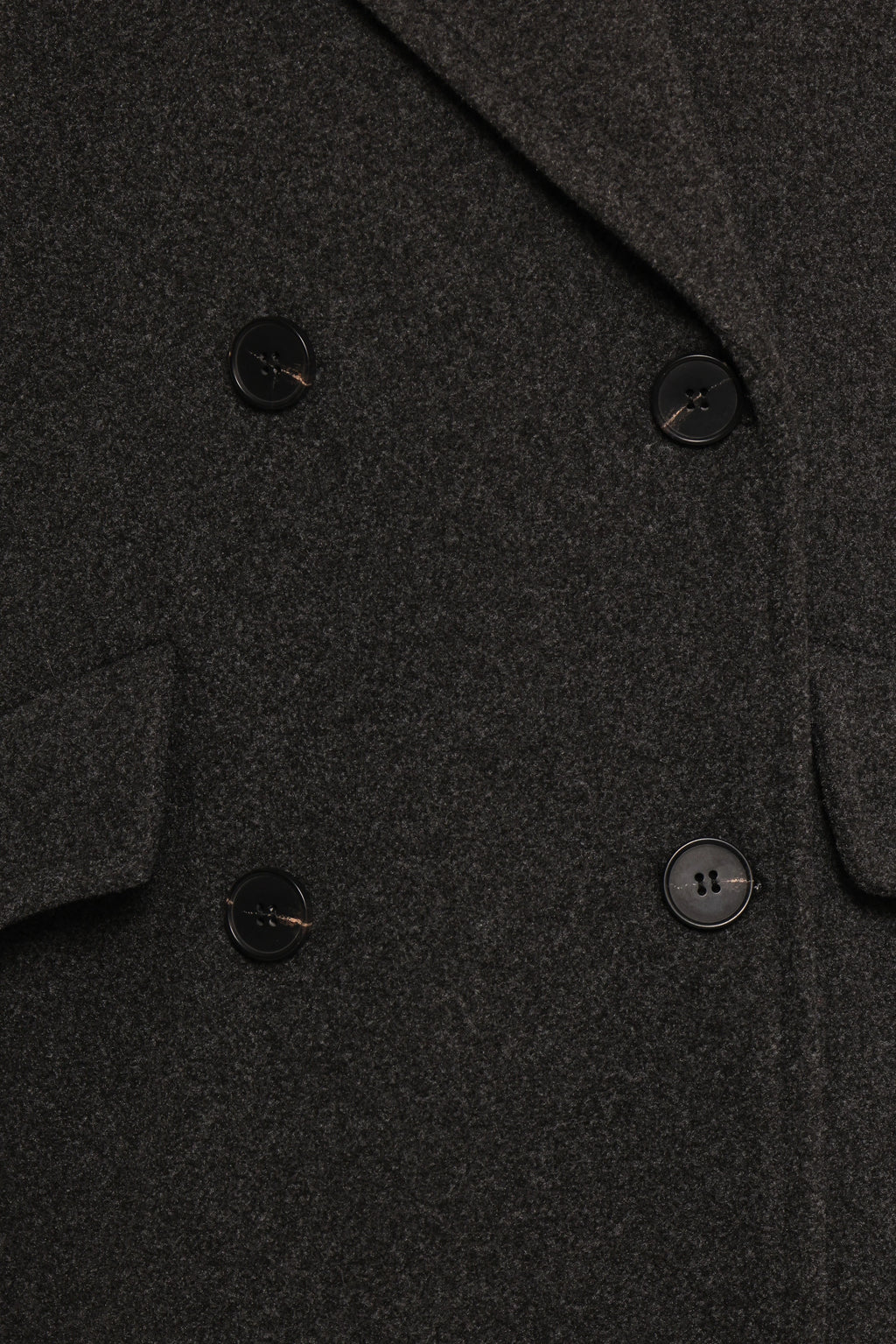 Brylie Oversized Coat - Charcoal