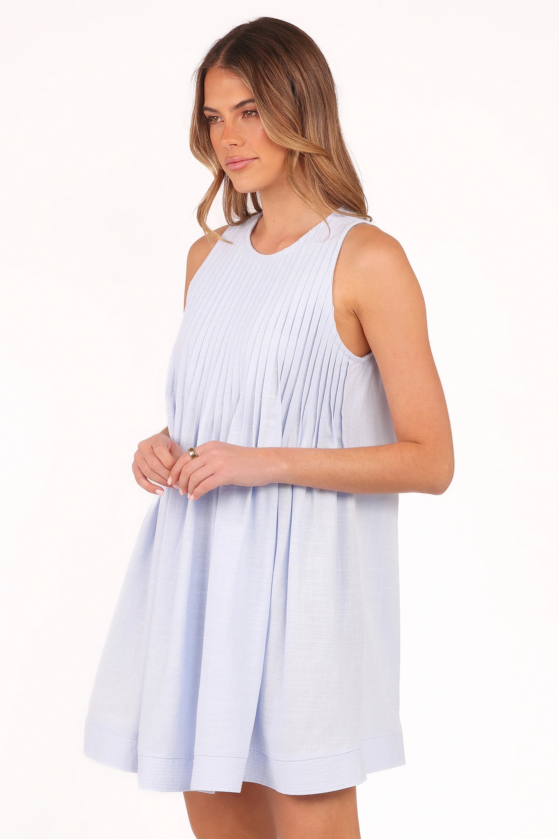 Daniela Mini Dress - Blue