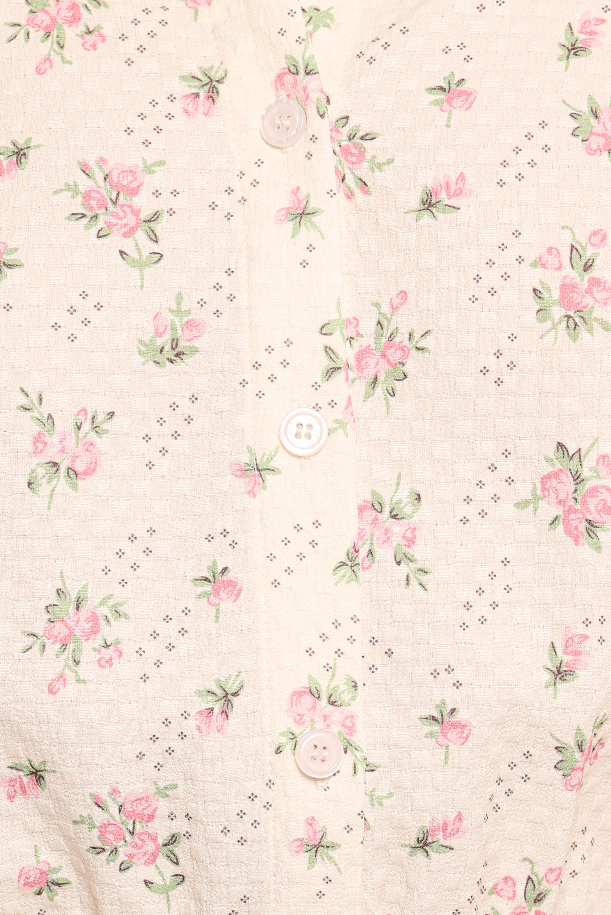 Calypso Romper - Cream Pink Floral