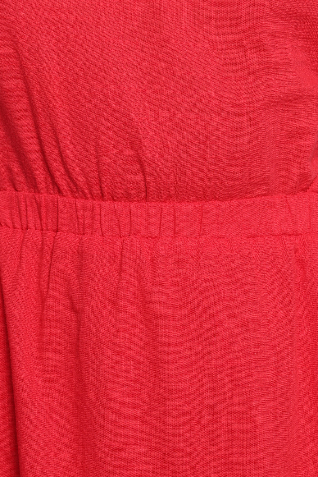 Teresa One Shoulder Midi Dress - Red