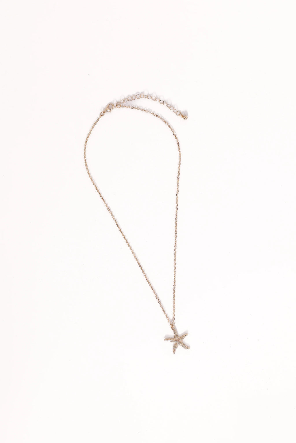 Starfish Necklace - Gold