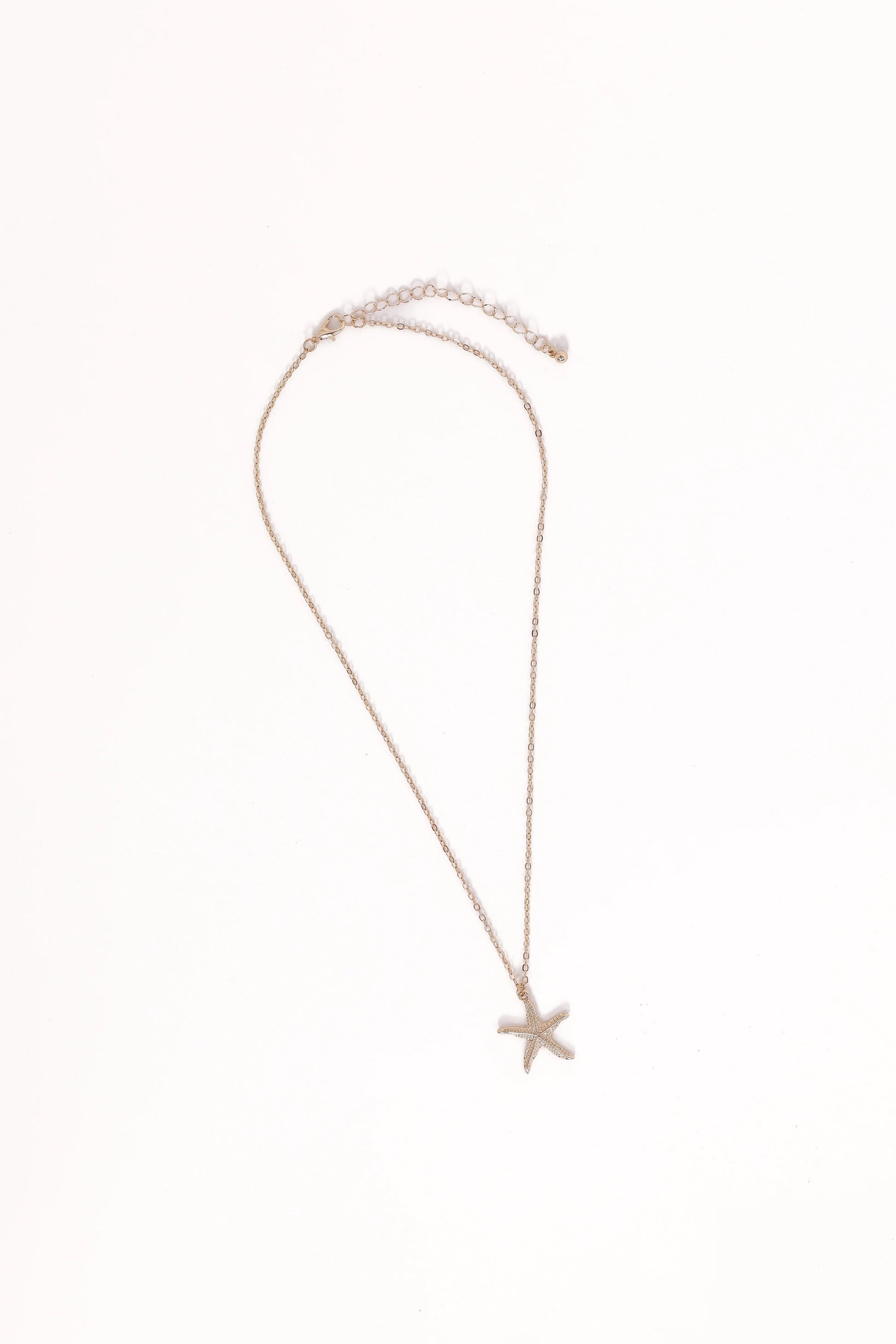 Starfish Necklace - Gold