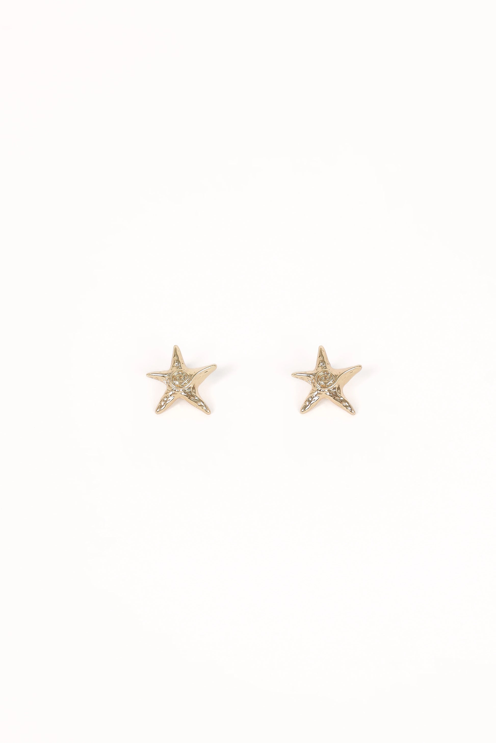 Bliss Starfish Earrings - Gold
