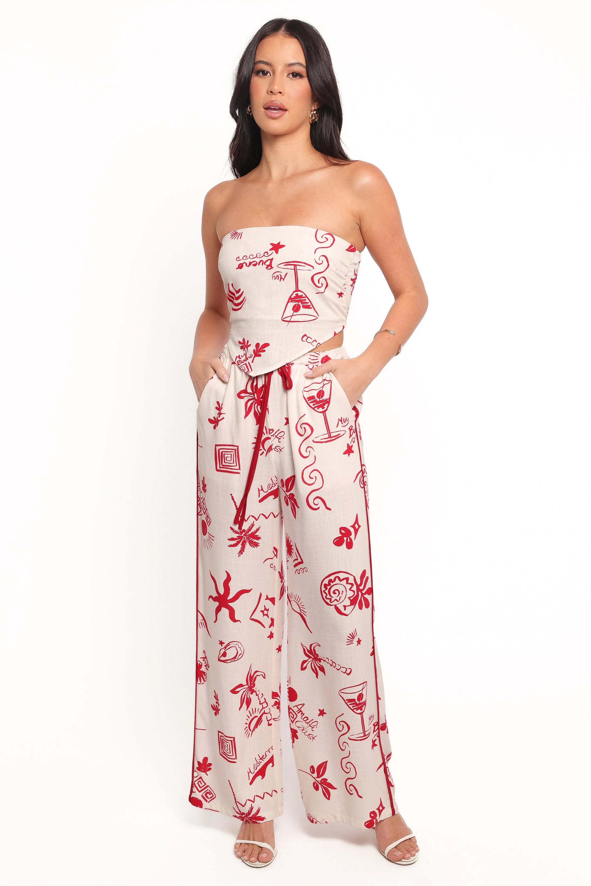 Malta Pant - Red