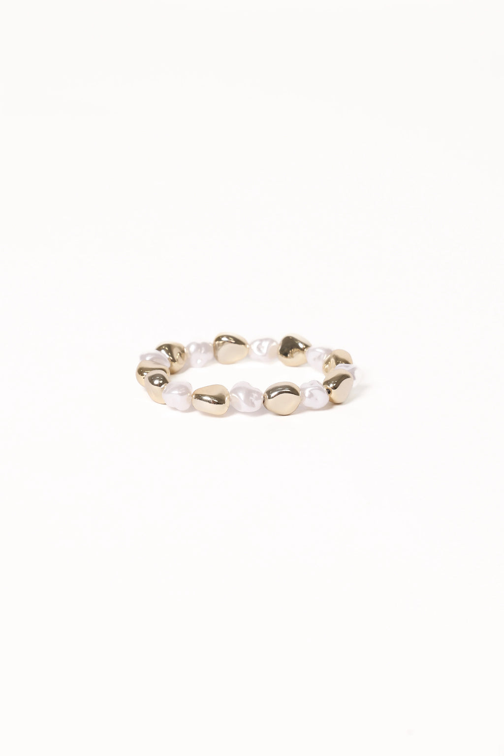 Phoenix Bracelet - Gold/Pearl