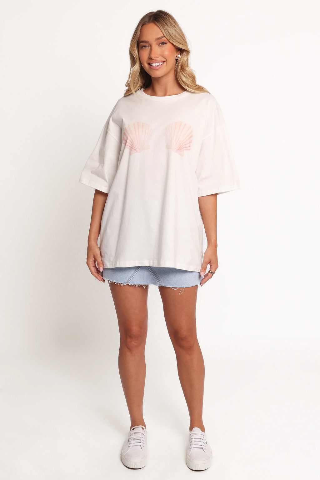 Sammie Graphic Tee - White