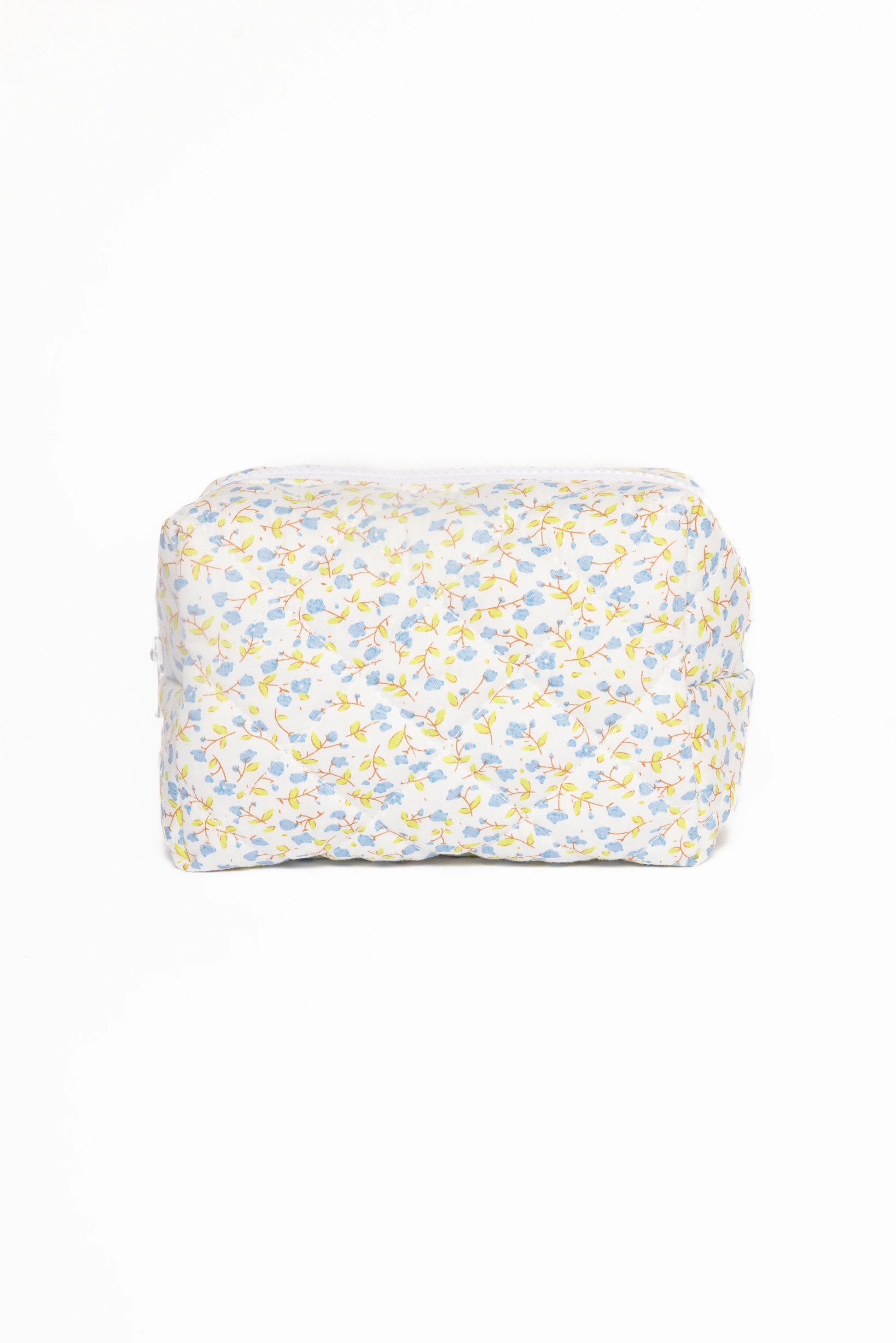 Clementine Cosmetic Bag - Blue Floral