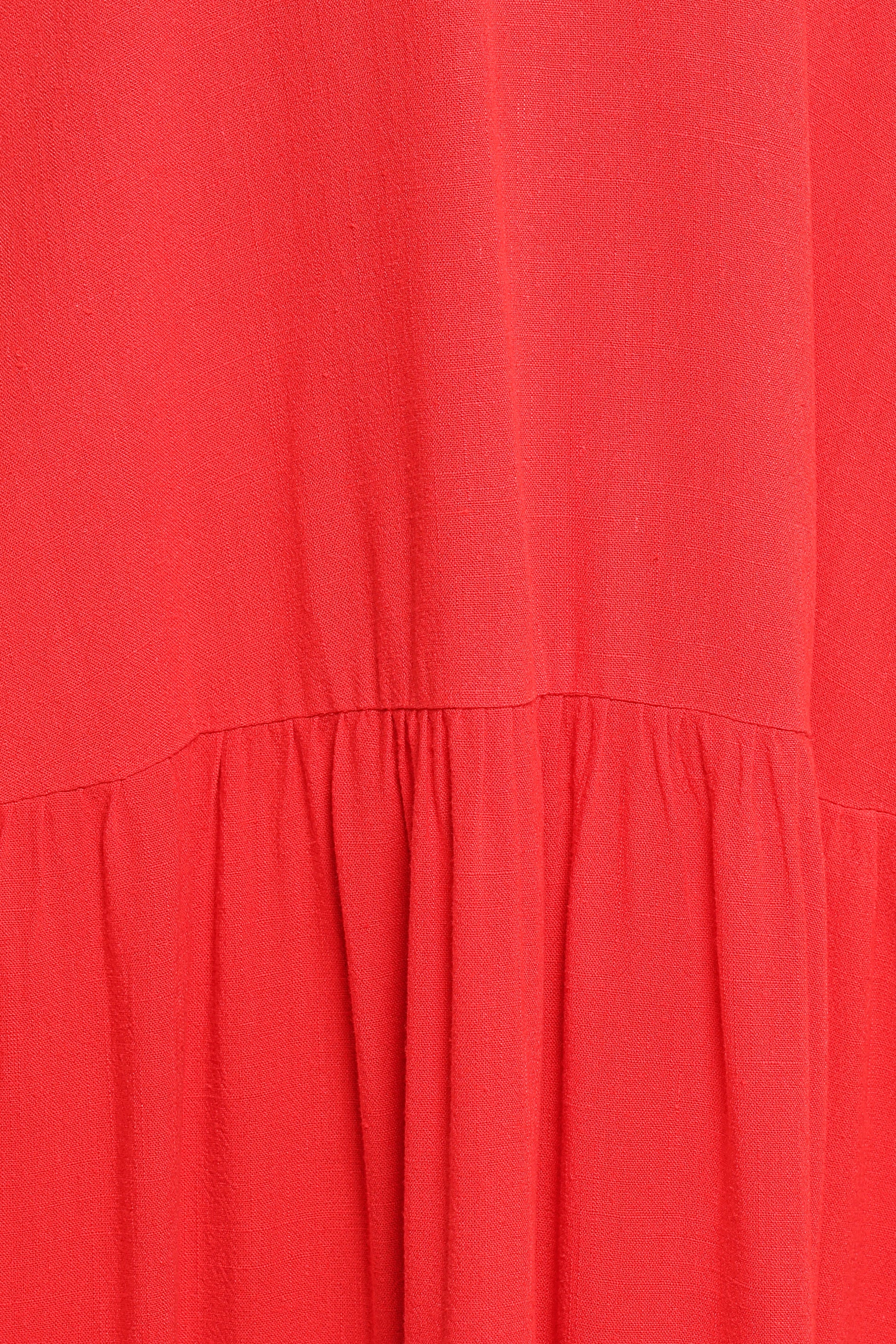 Almudena Midi Dress - Red