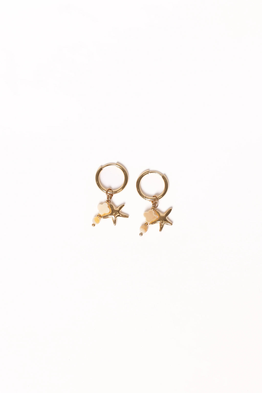 Catania Charm Earrings - Gold