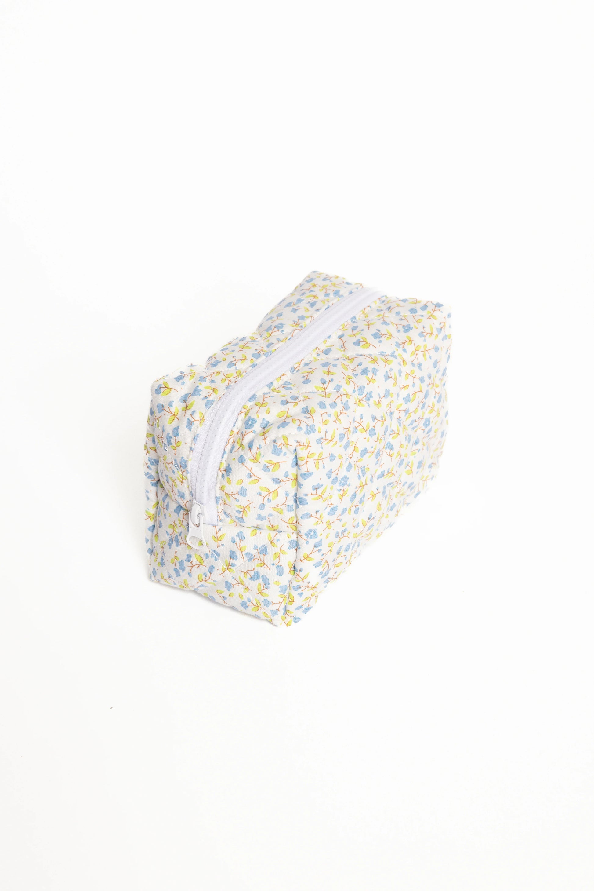Clementine Cosmetic Bag - Blue Floral