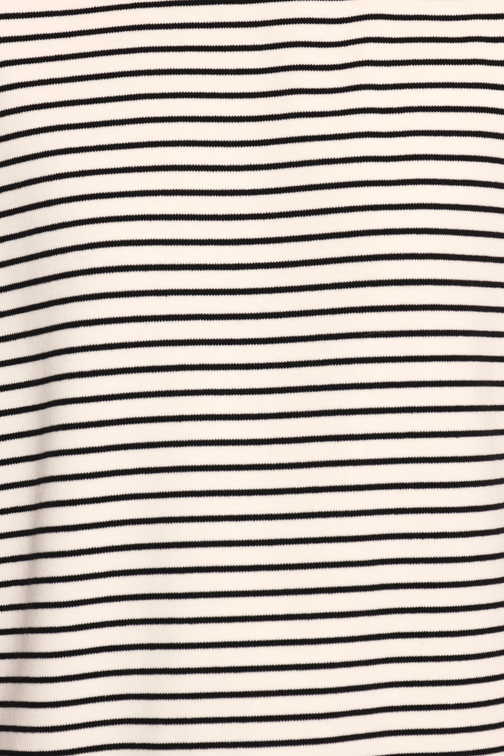 Wilda Oversized Tee - White Black Stripe