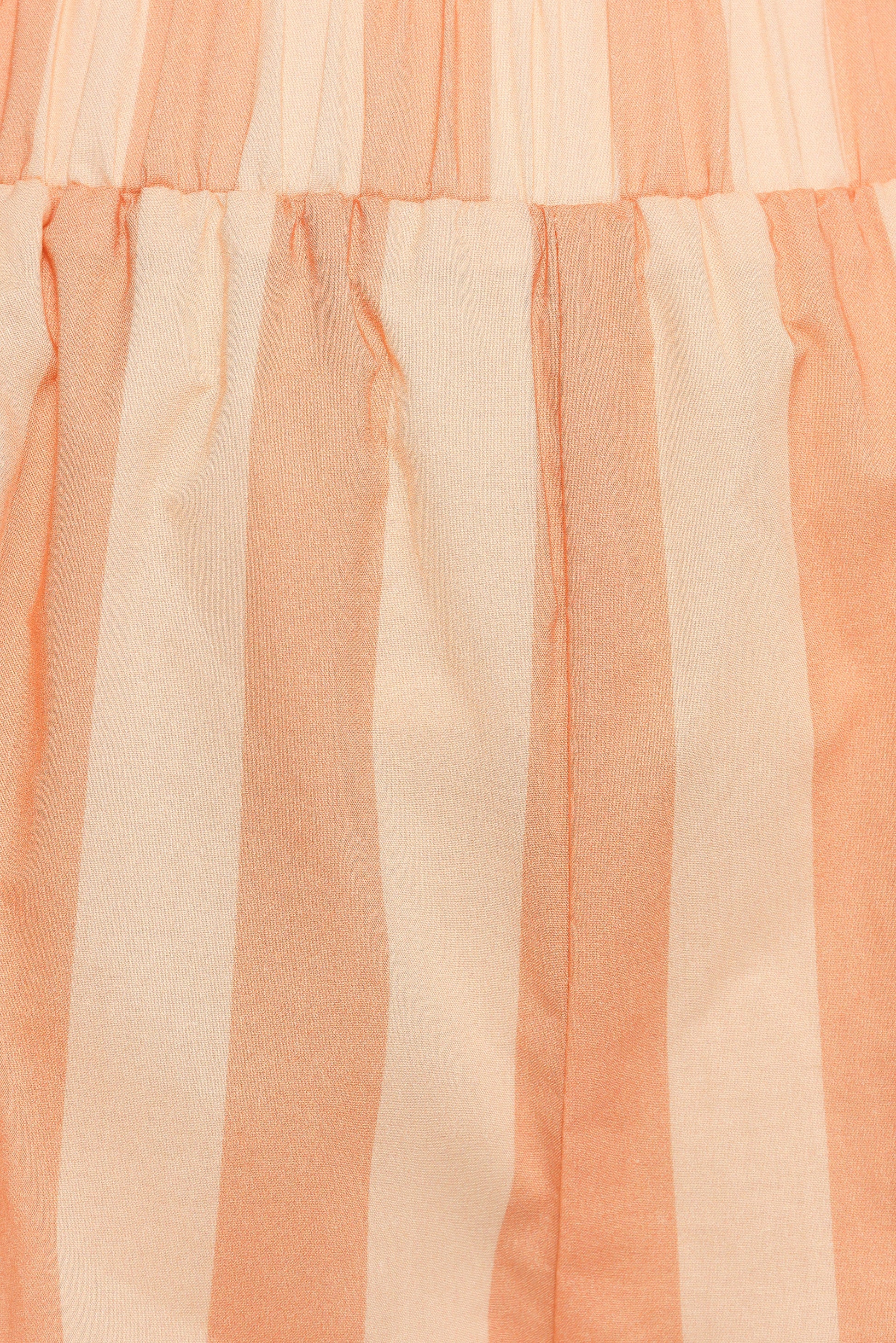 Essie Shorts - Terracotta Stripe