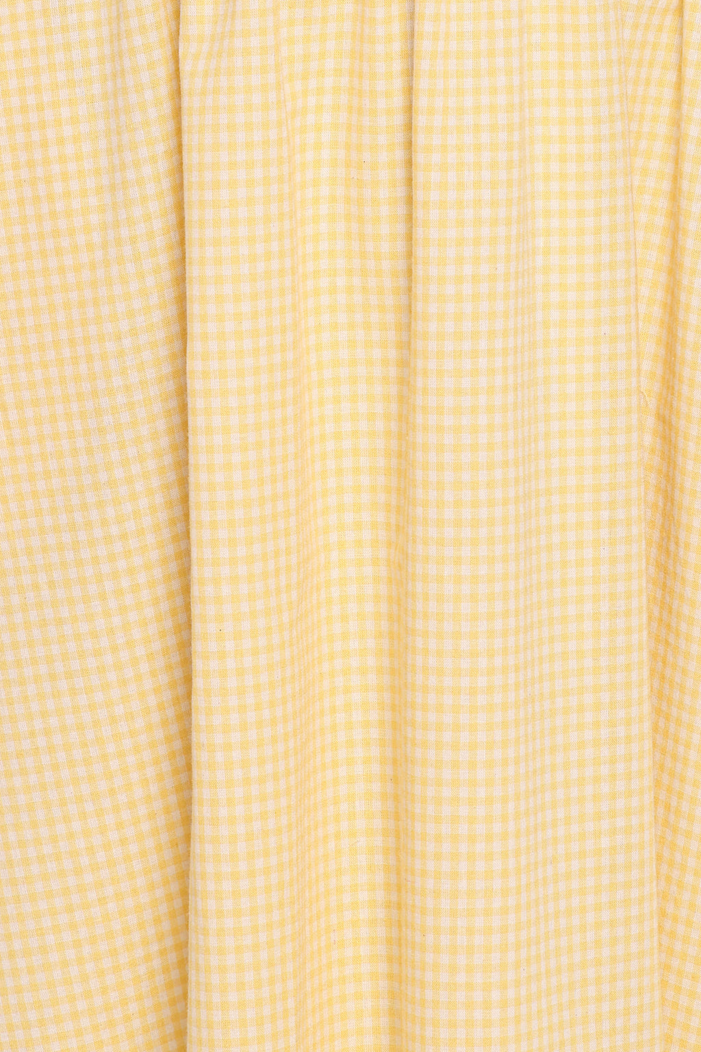 Kinslee Midi Dress - Yellow Gingham
