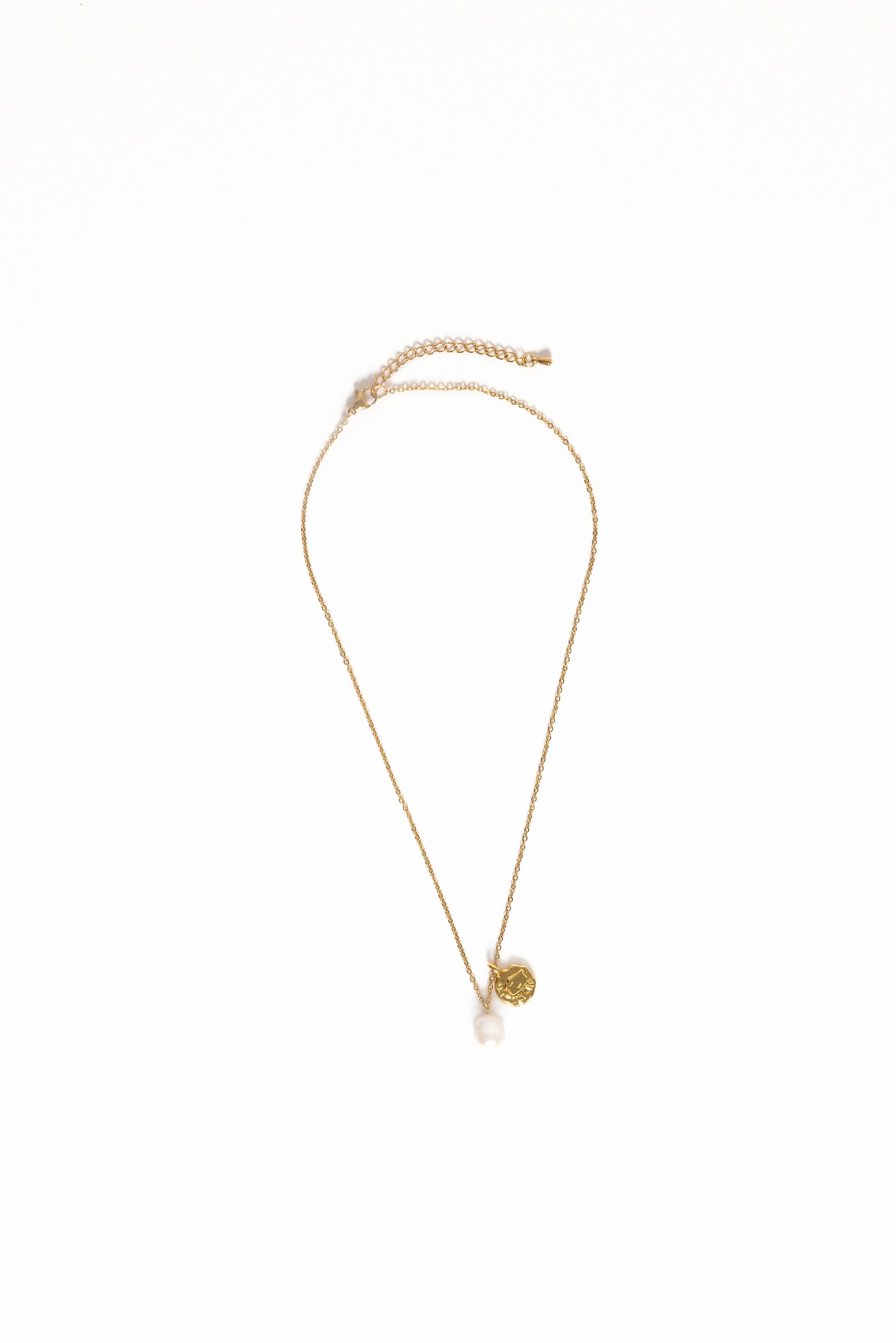 Lavinia Necklace - Gold/Pearl