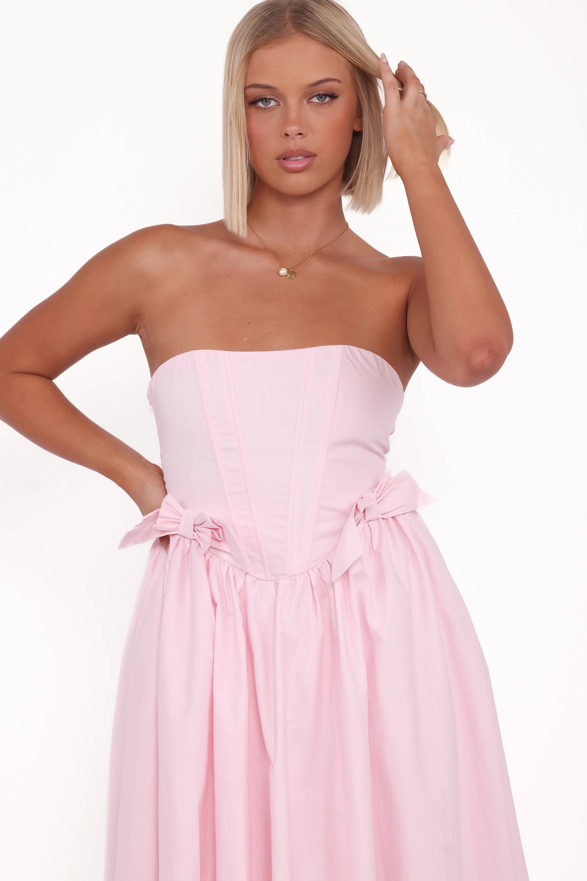 Seren Midi Dress - Pink
