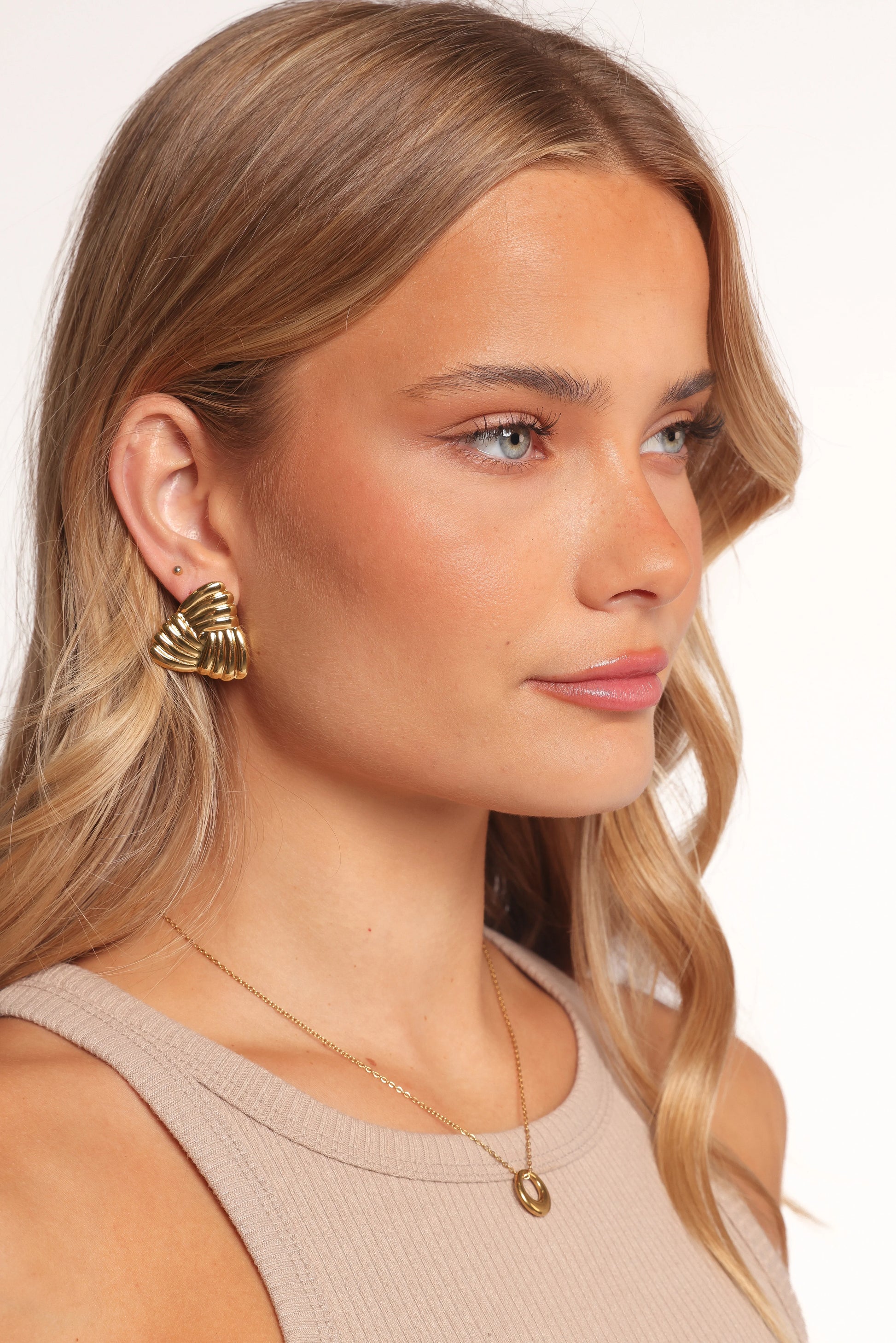 Katana Earrings - Gold