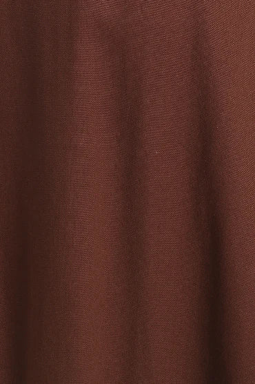 Marie Halterneck Maxi Dress - Chocolate
