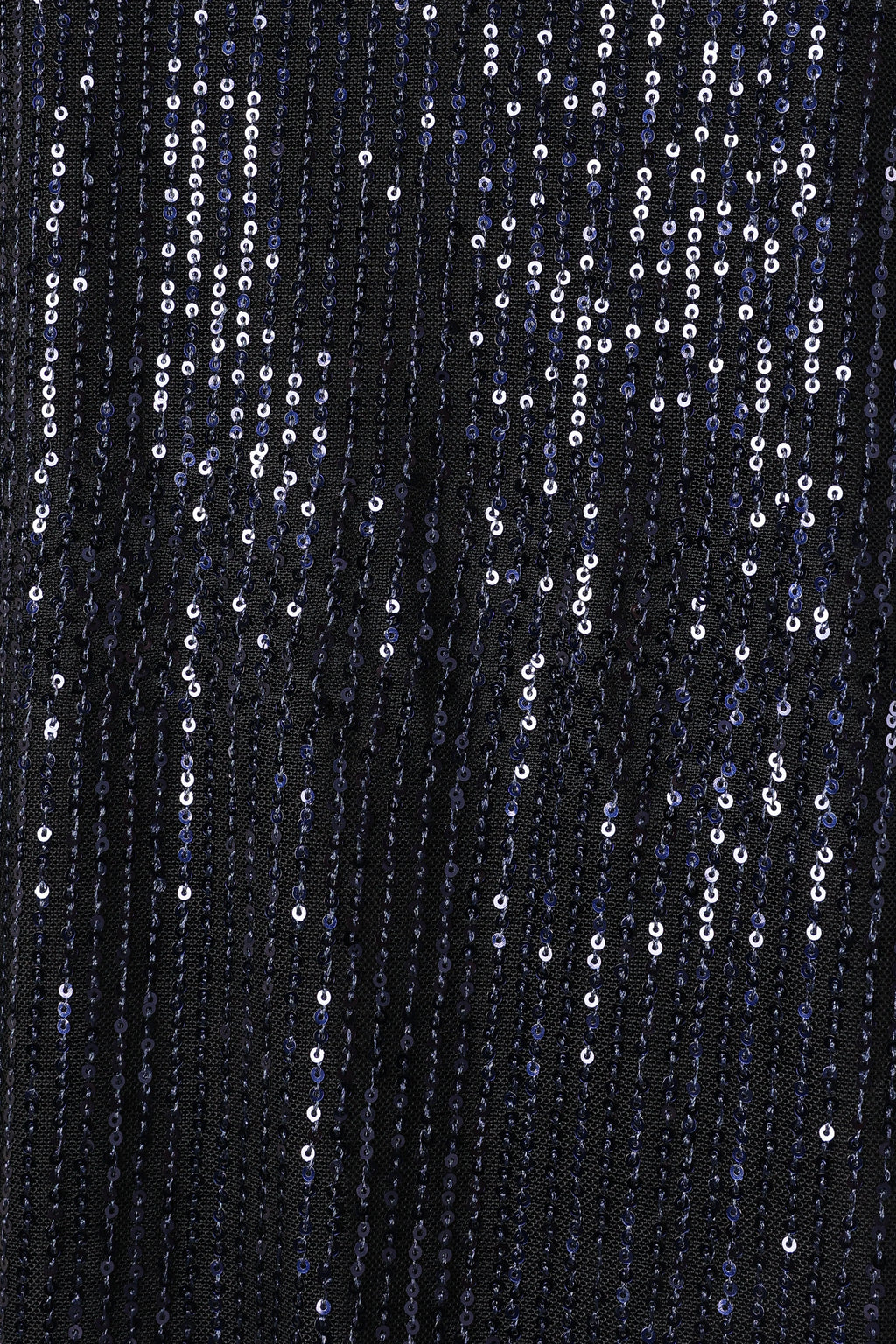 Karsyn Open Front Sequin Duster - Navy