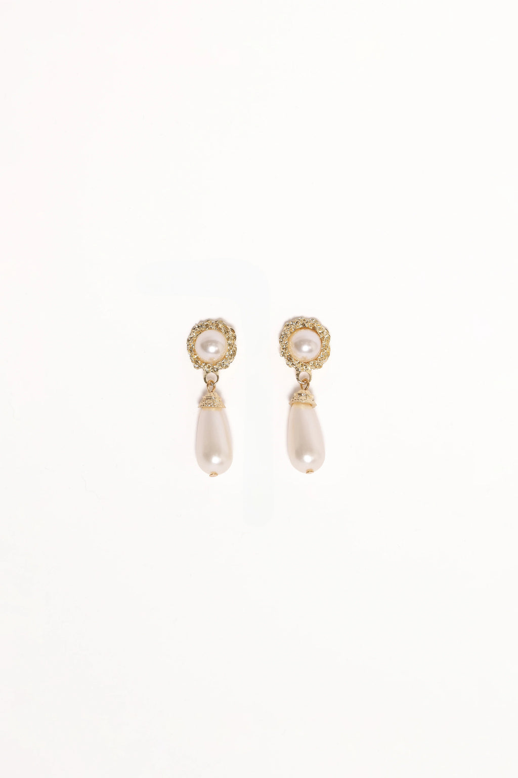 Estelle Earrings - Gold/Pearl