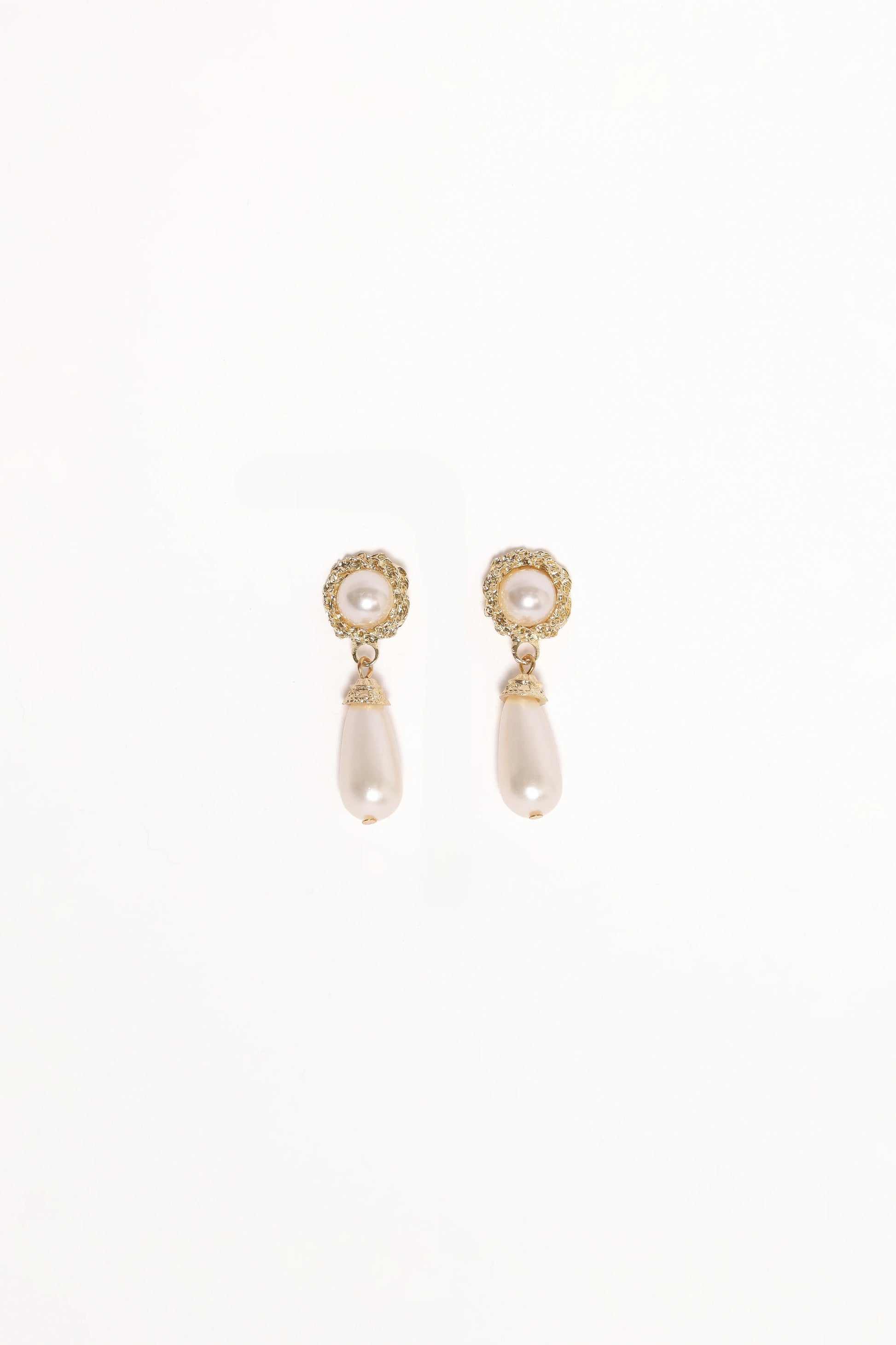 Estelle Earrings - Gold/Pearl