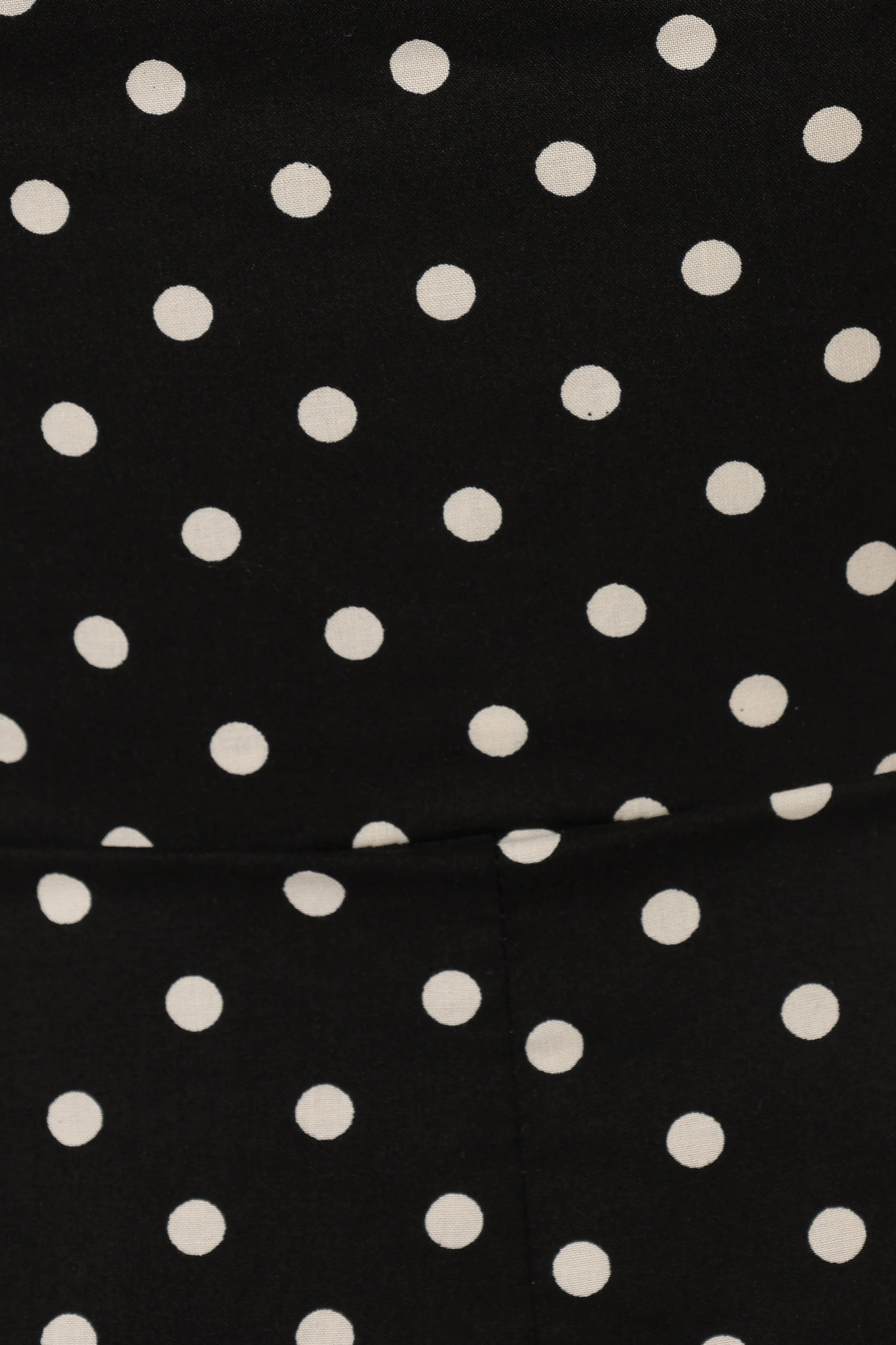 Bambi Romper - Black White Polka