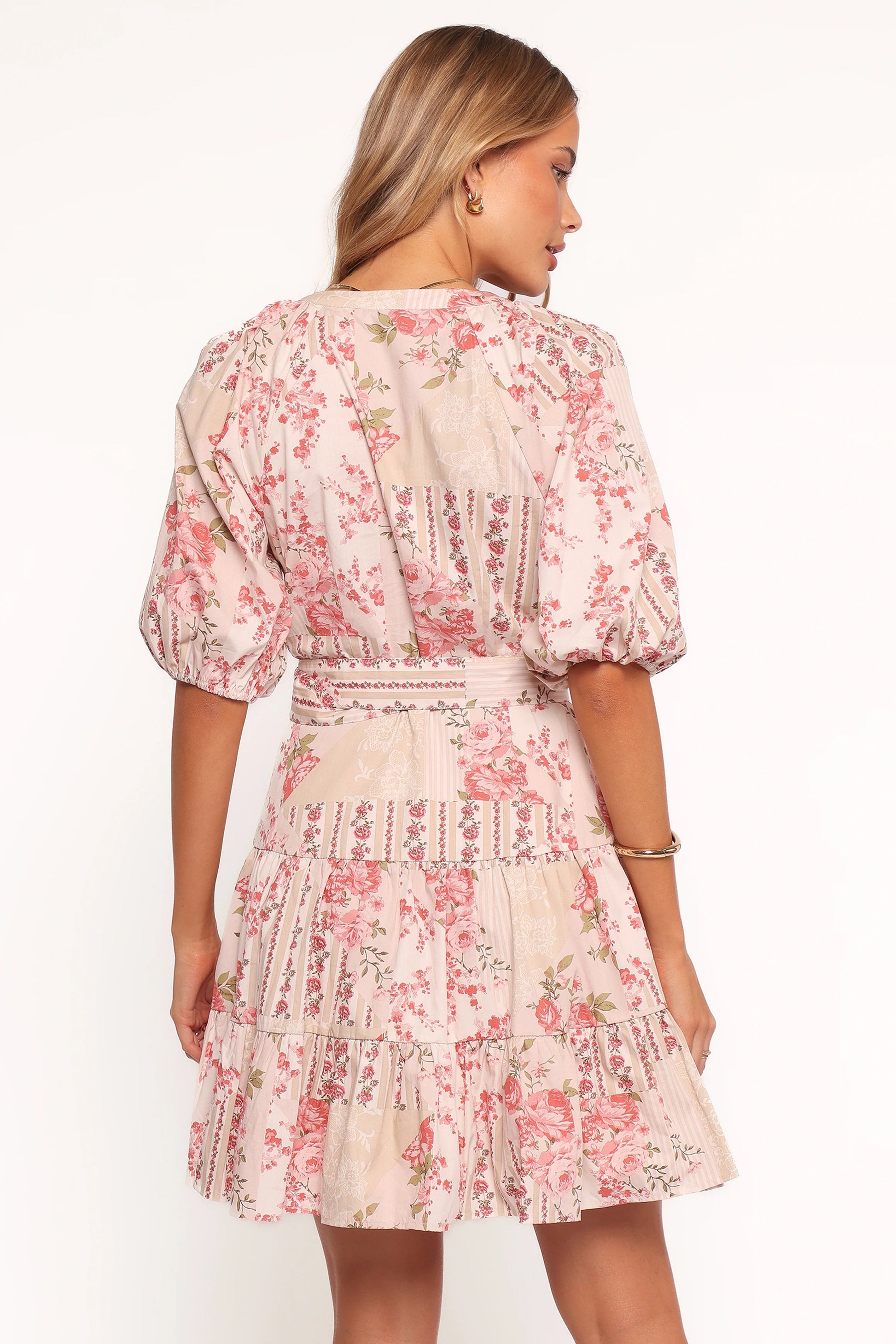 Columba Mini Dress - Soft Camellia