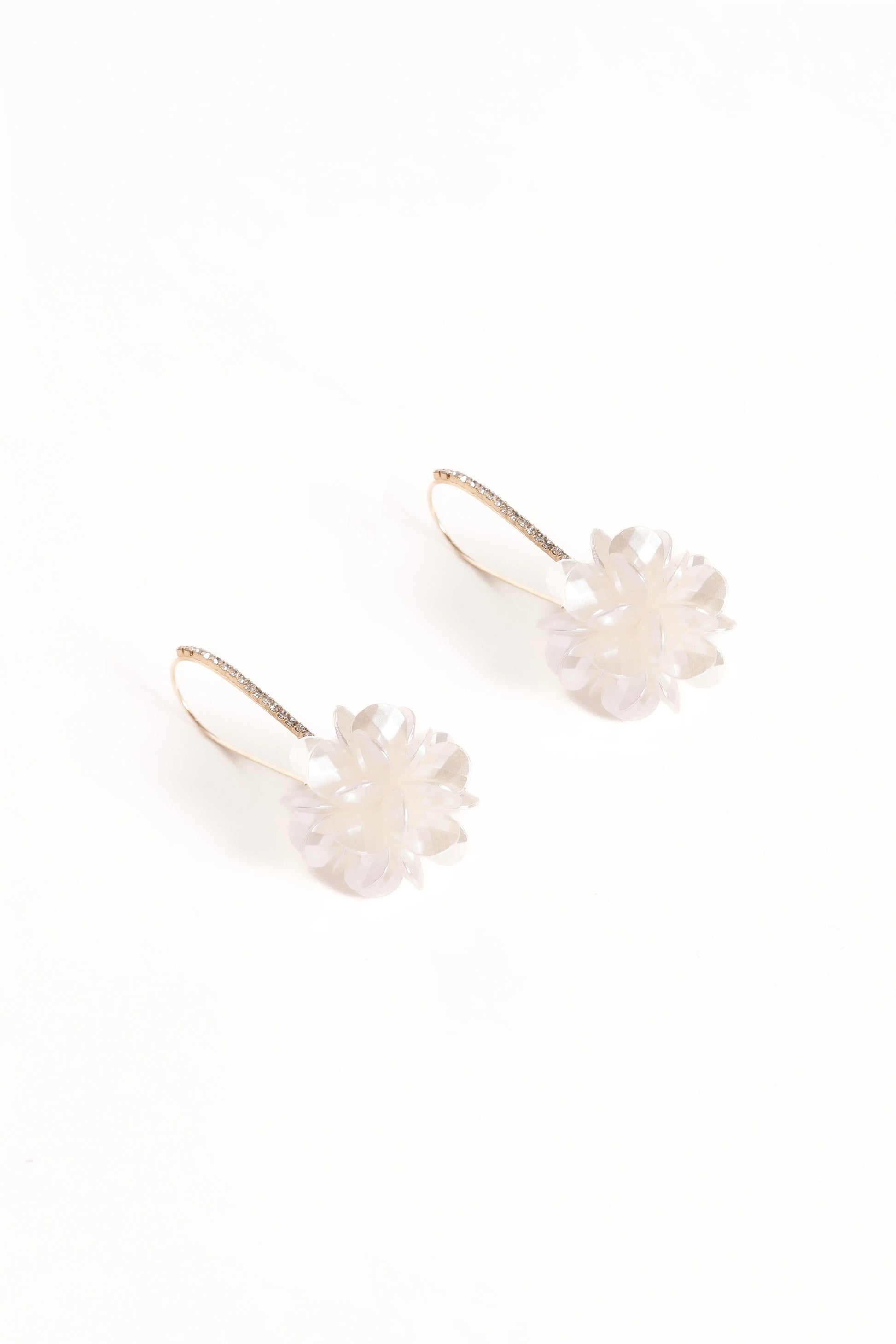 Katia Earrings - White